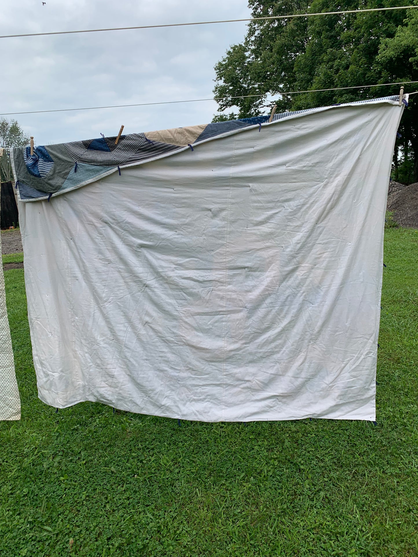 Antique primitive quilt