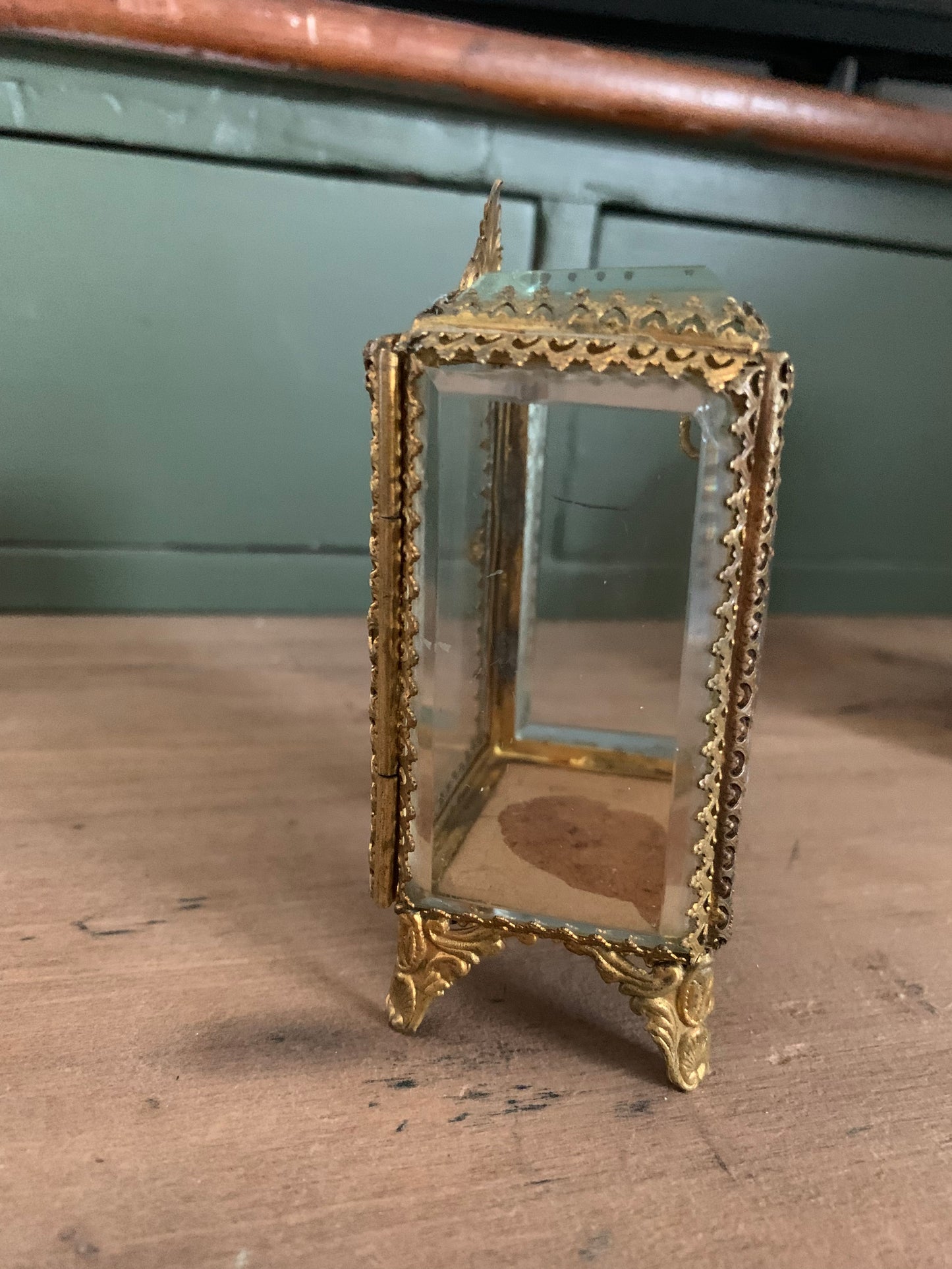 Rare antique French trinket box