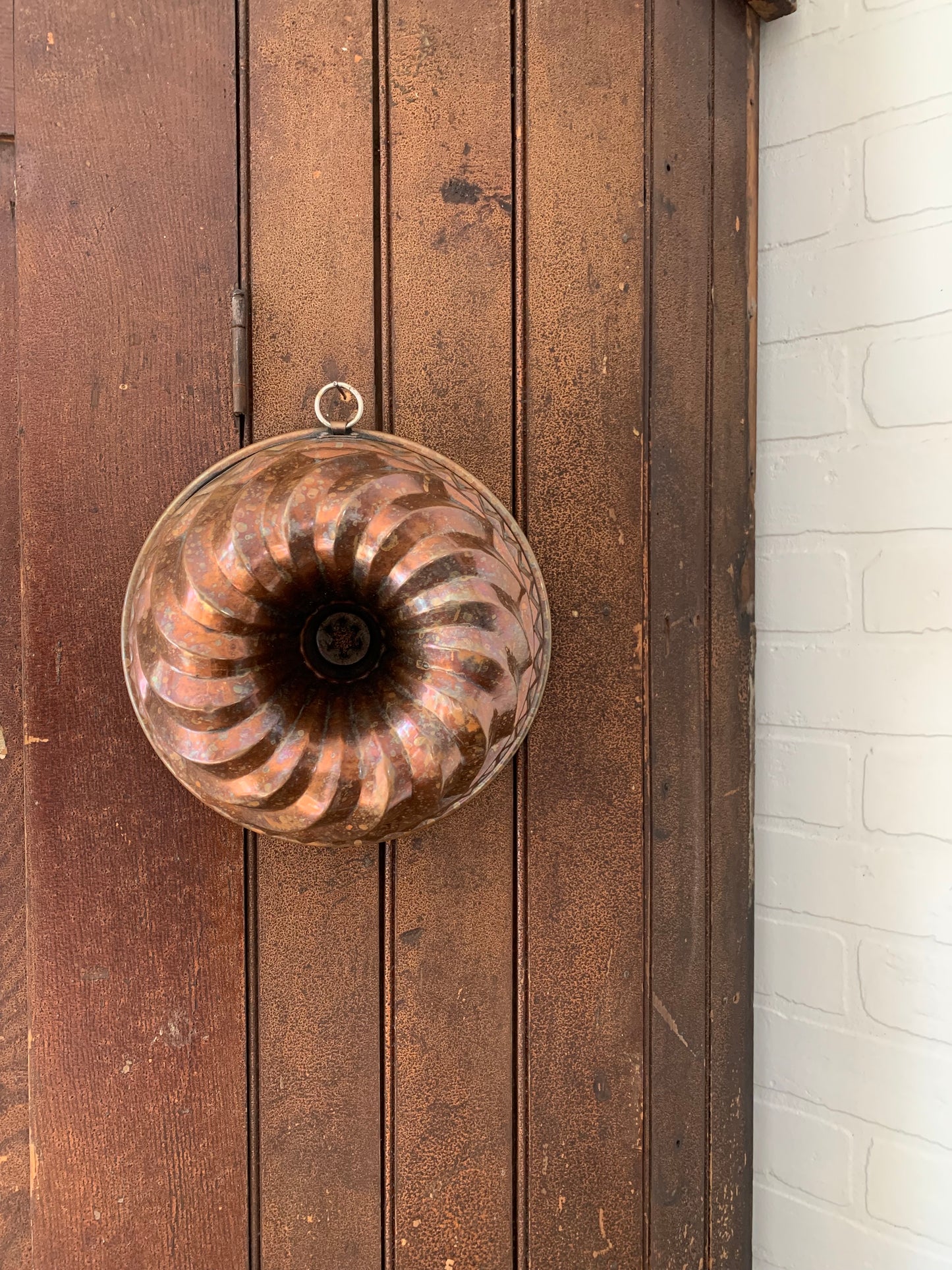 Late 19th Century german Bundt Cake Copper Mold