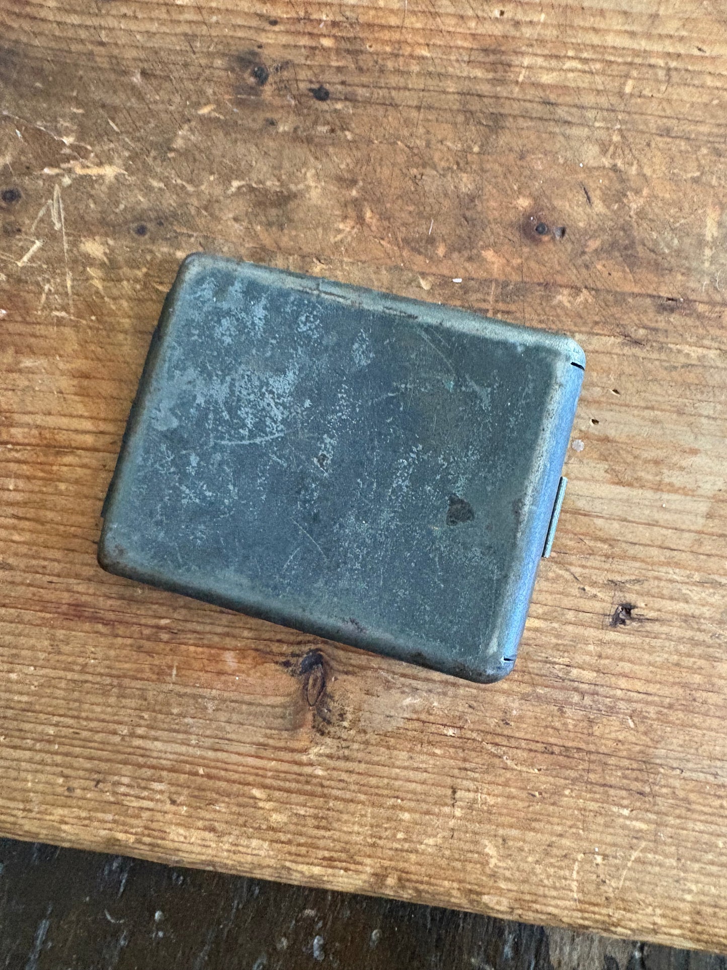 Antique 1800s rare livestock matchbox holder