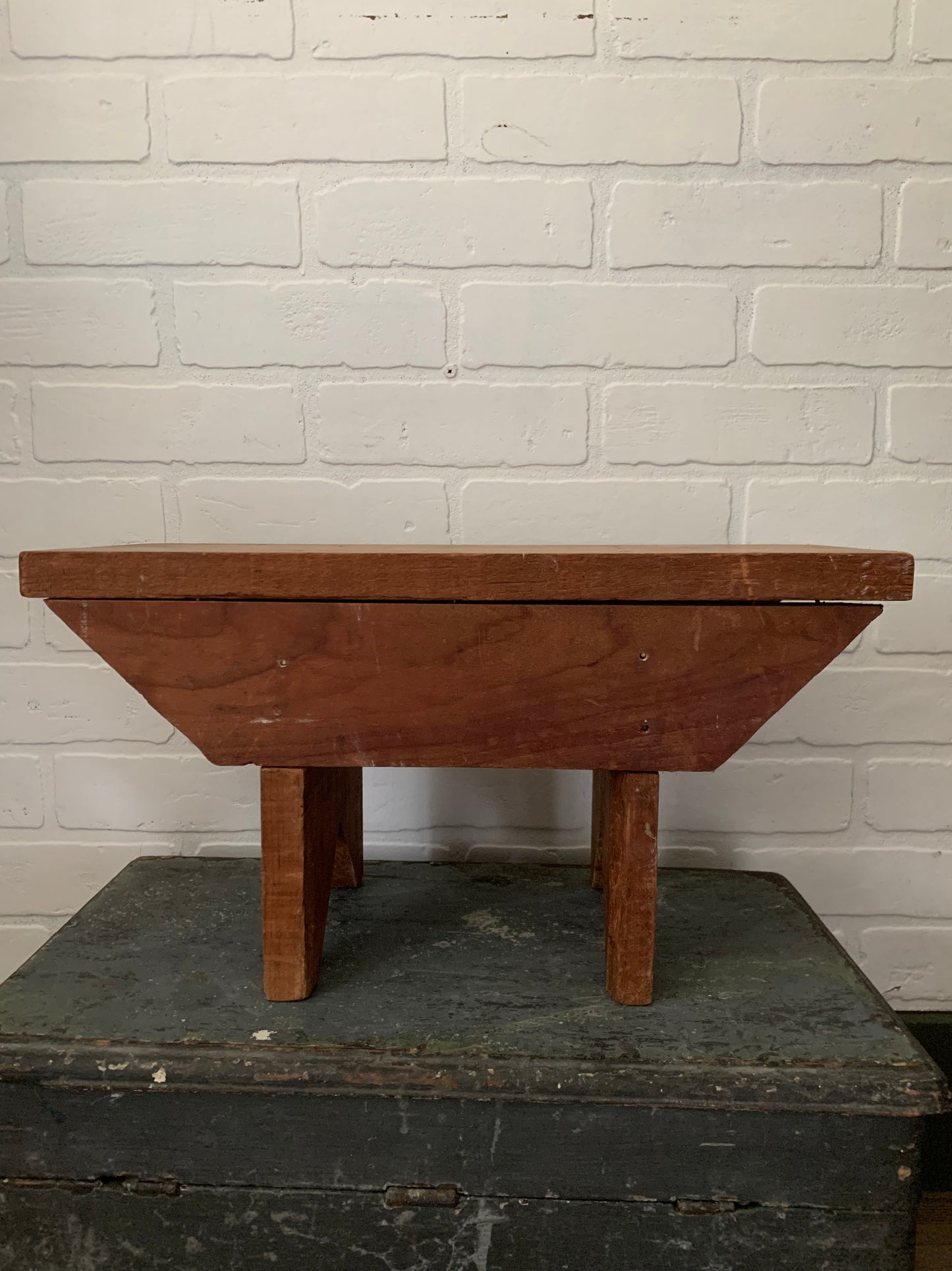 Vintage wooden stool