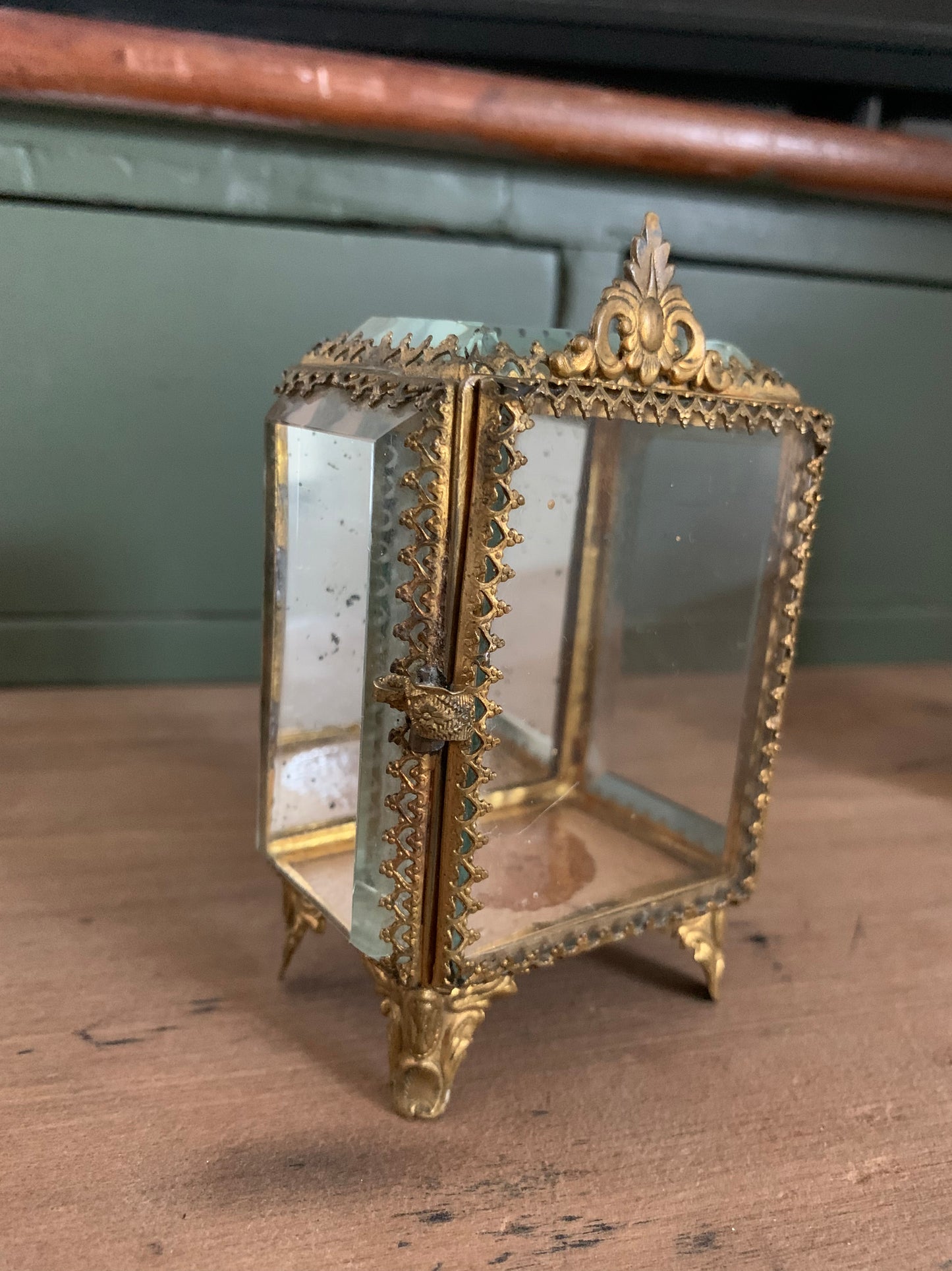 Rare antique French trinket box