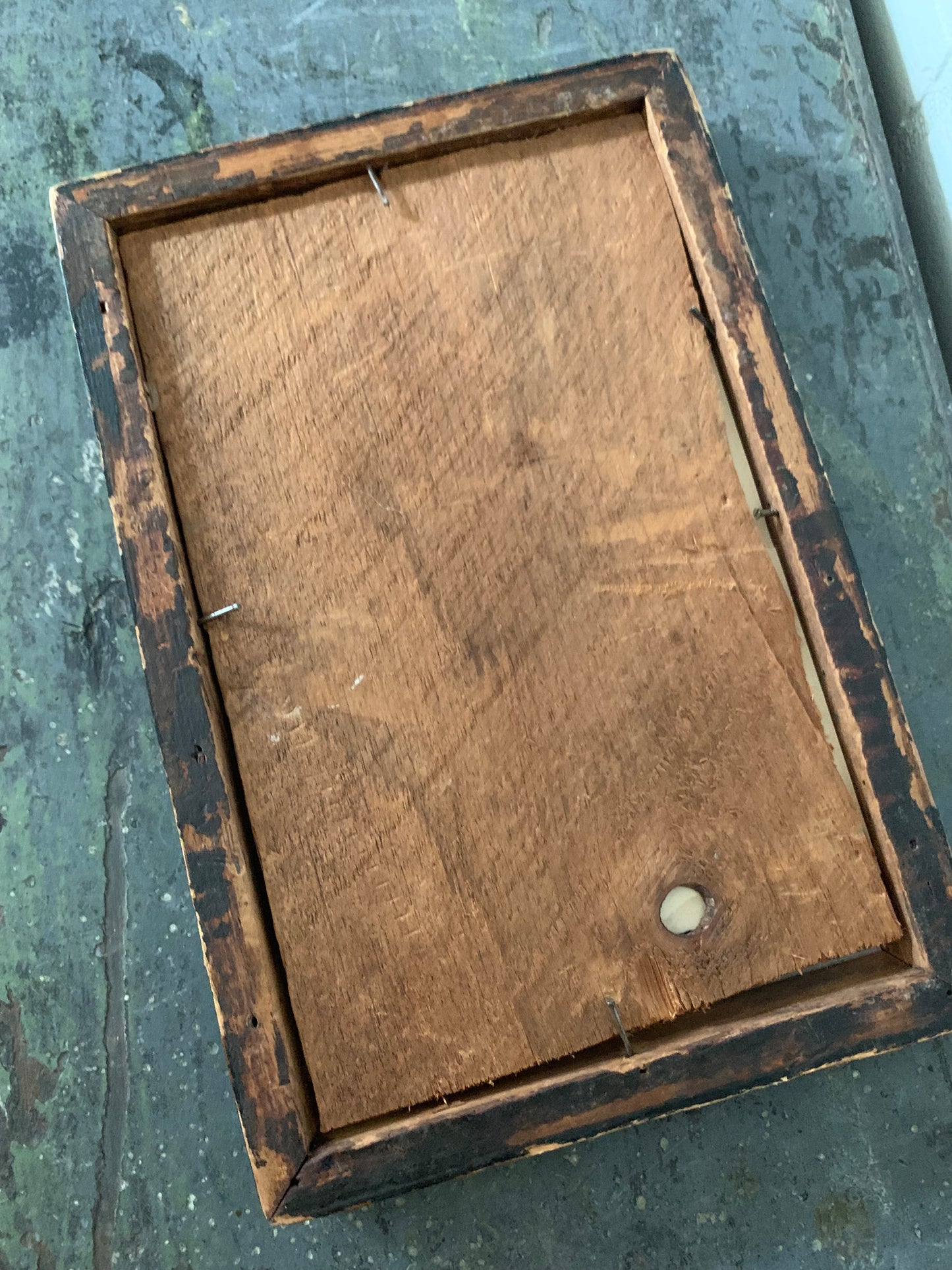 Antique framed penmanship