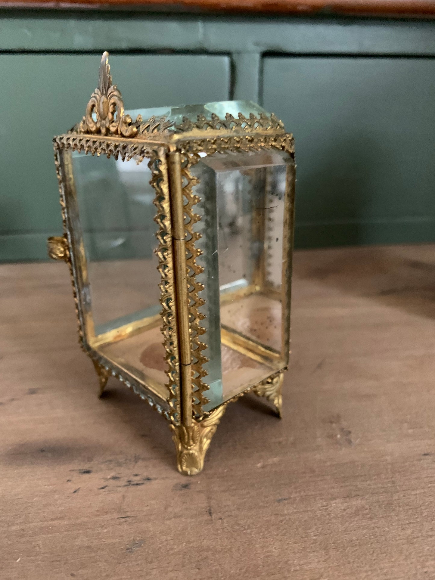 Rare antique French trinket box