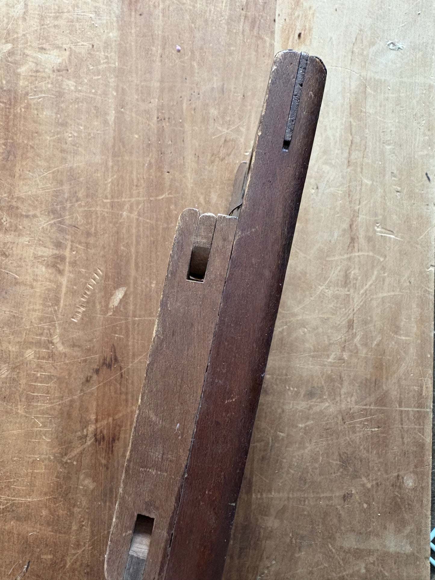 Antique wooden flower press
