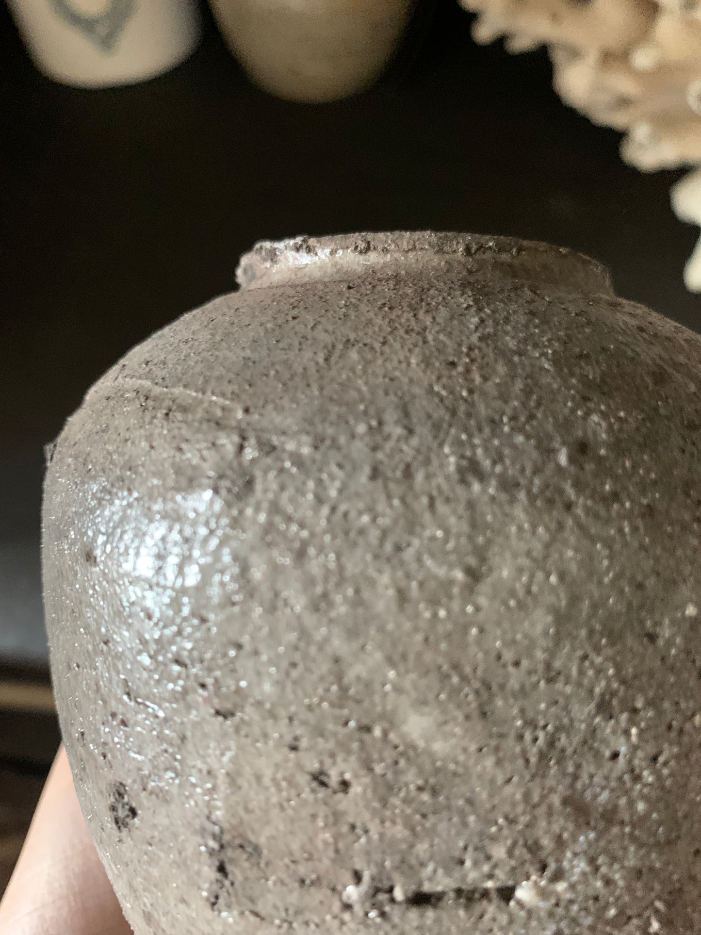 Vintage clay pot