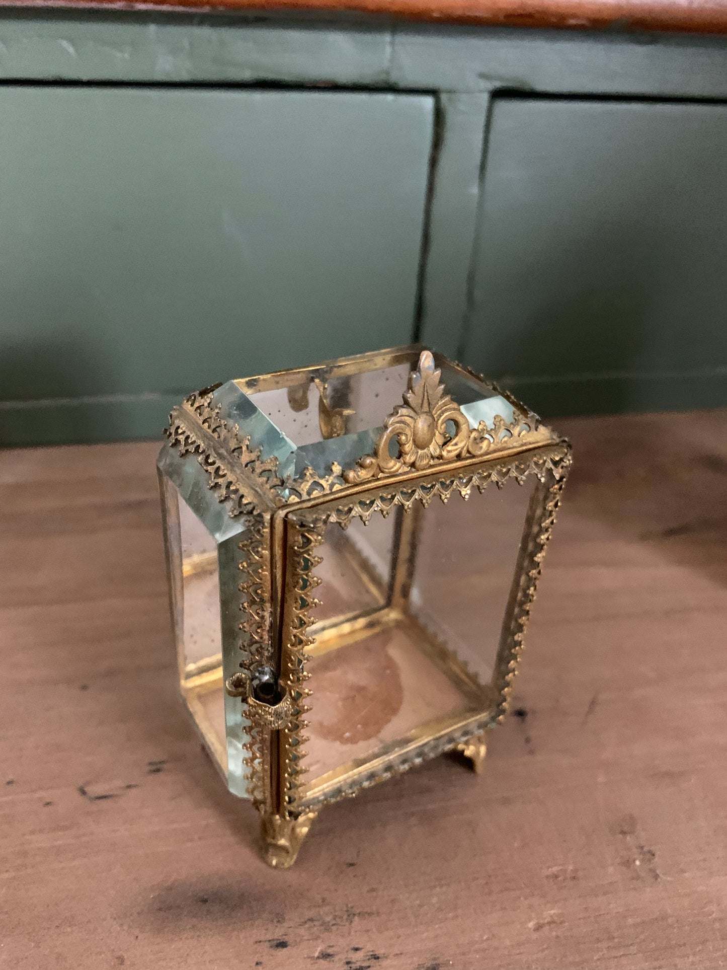Rare antique French trinket box