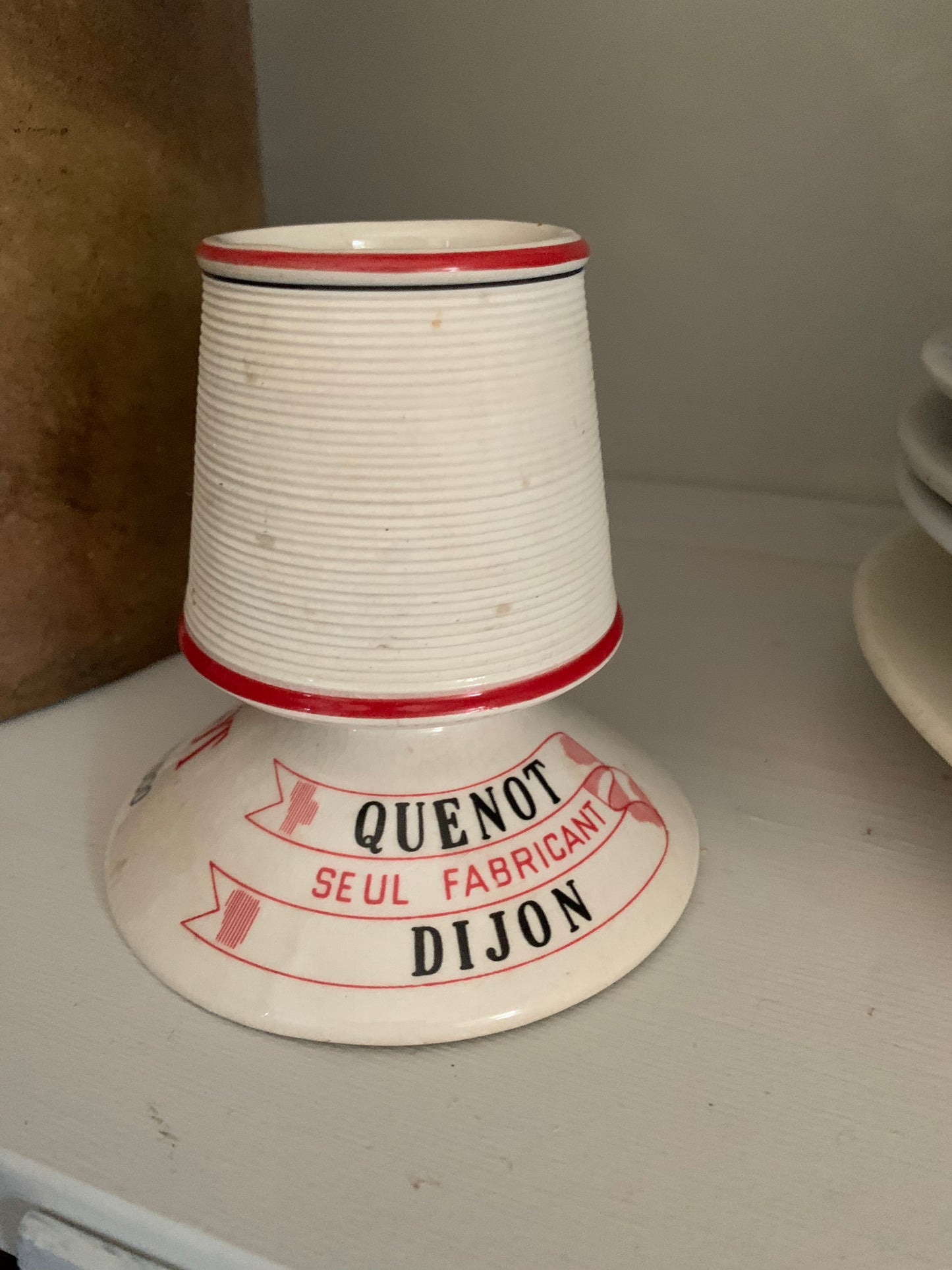 Antique French match holder | striker