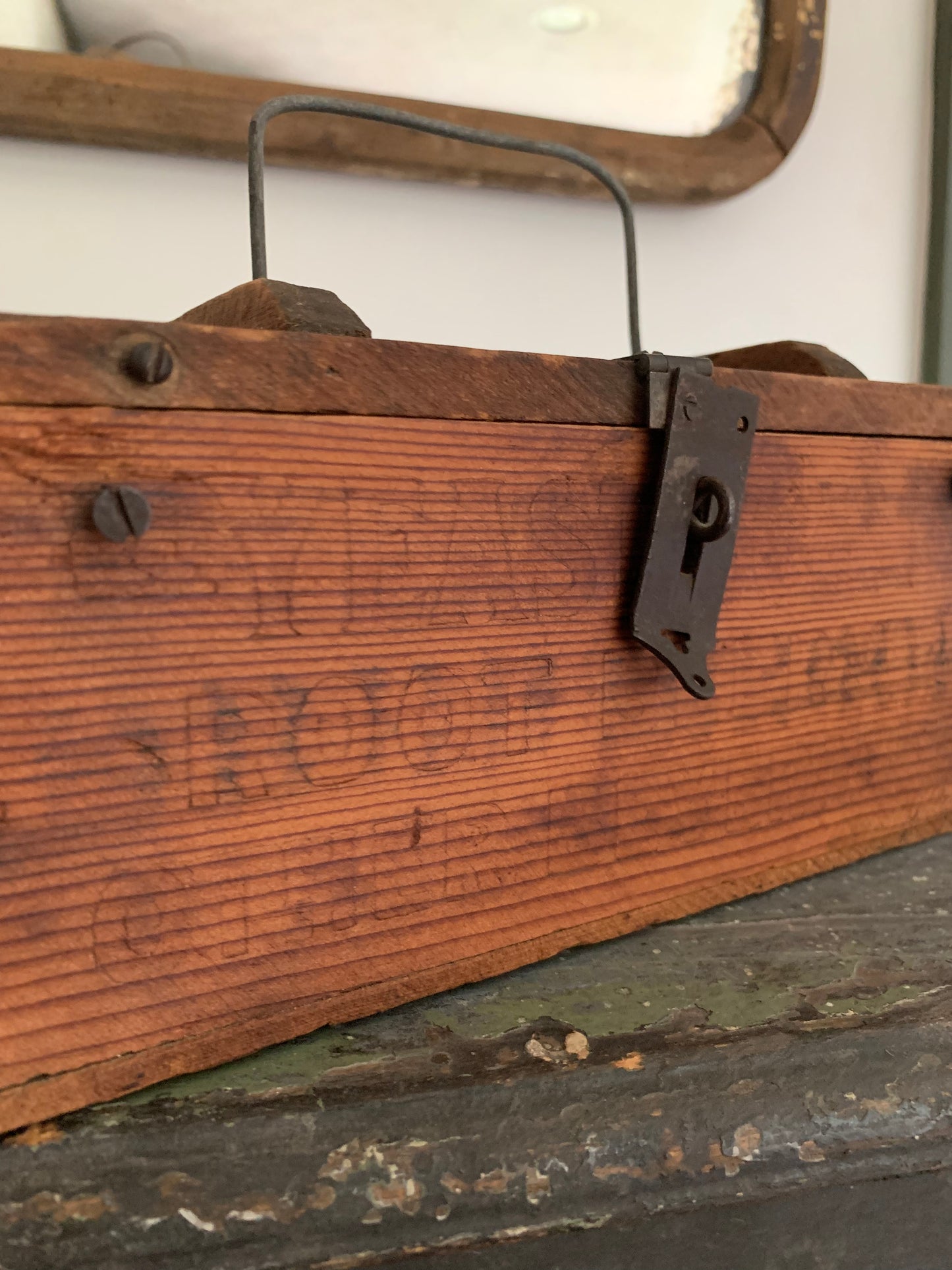 Vintage handmade box