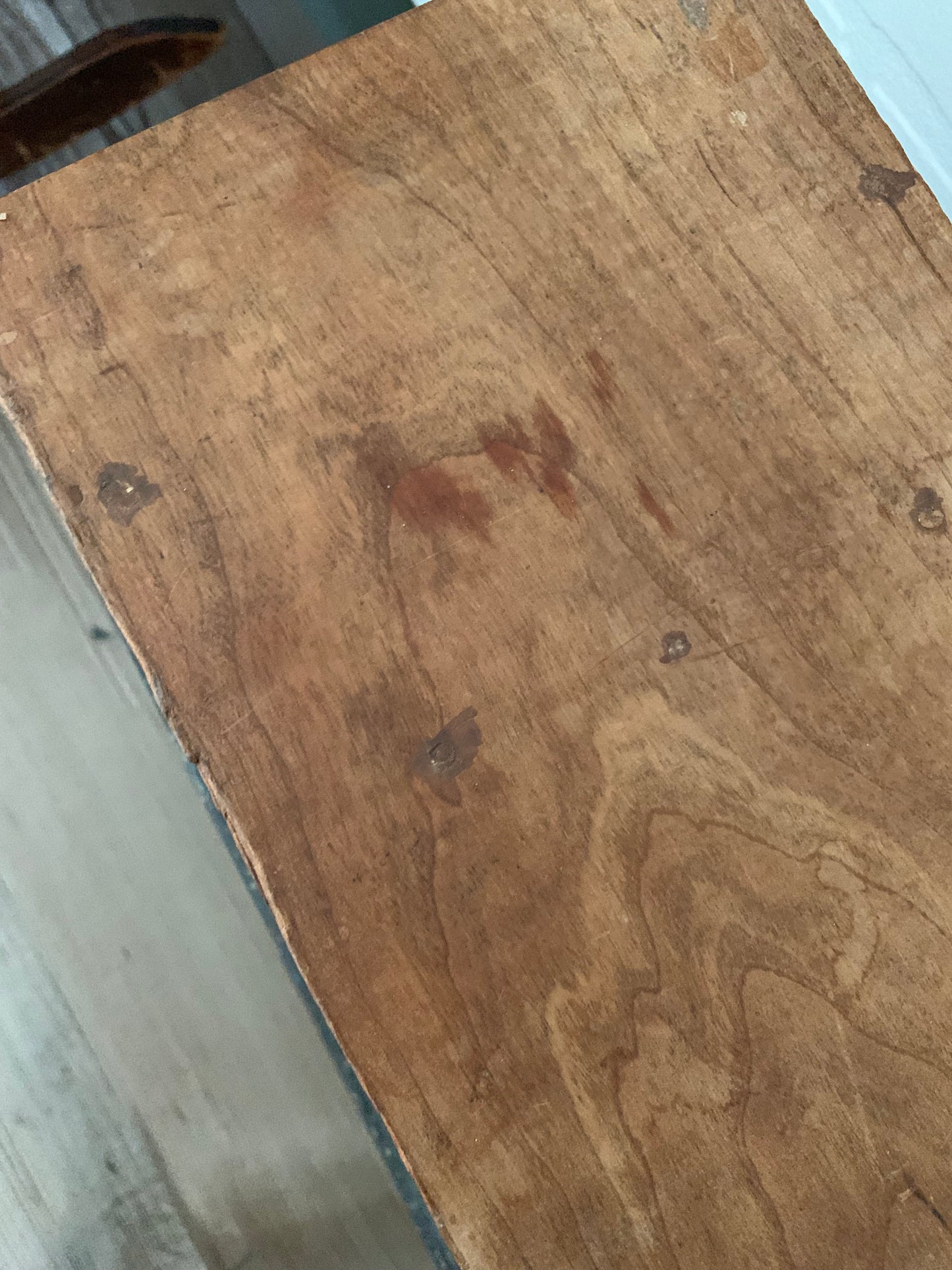 Vintage wooden stool