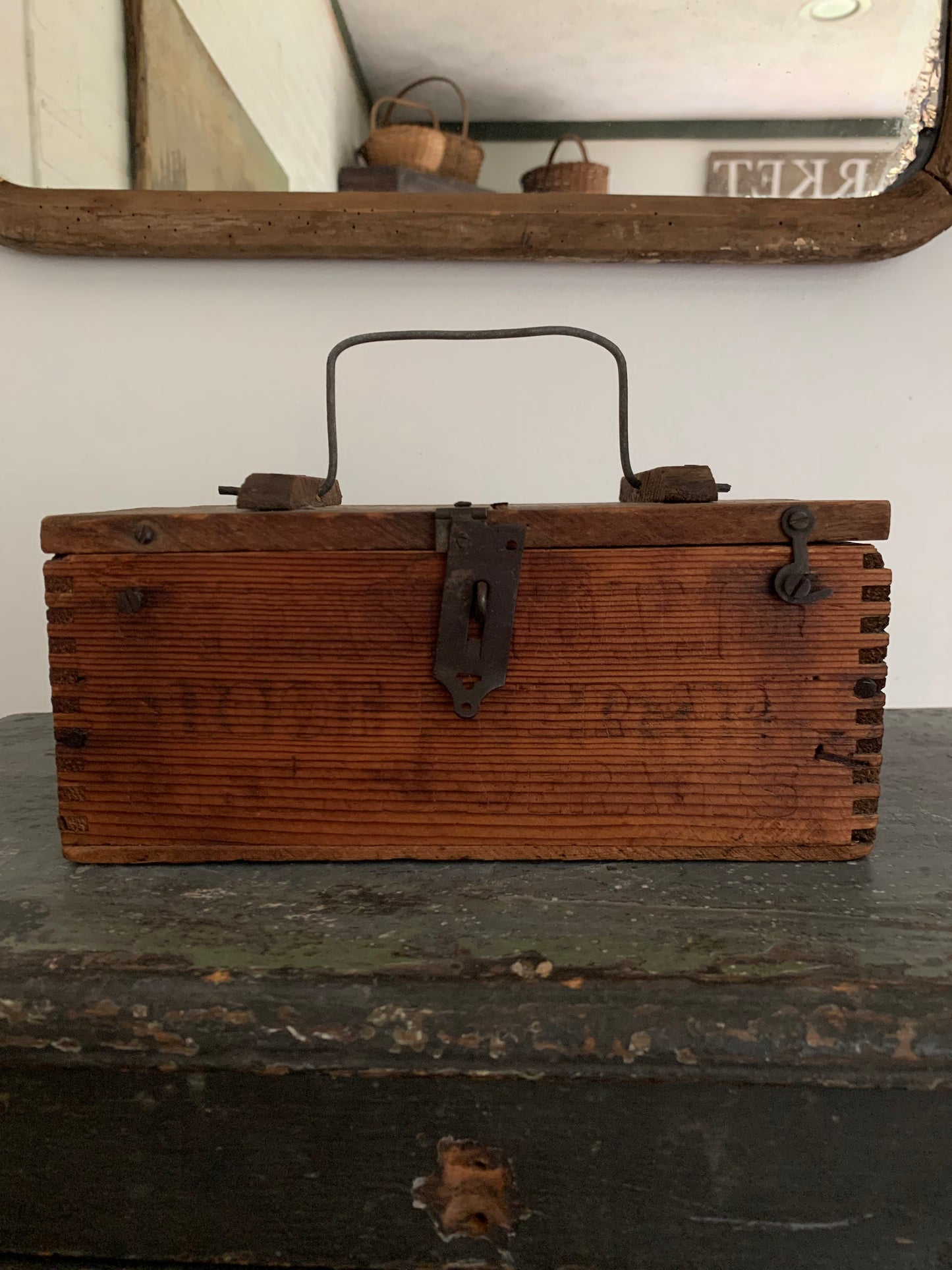 Vintage handmade box