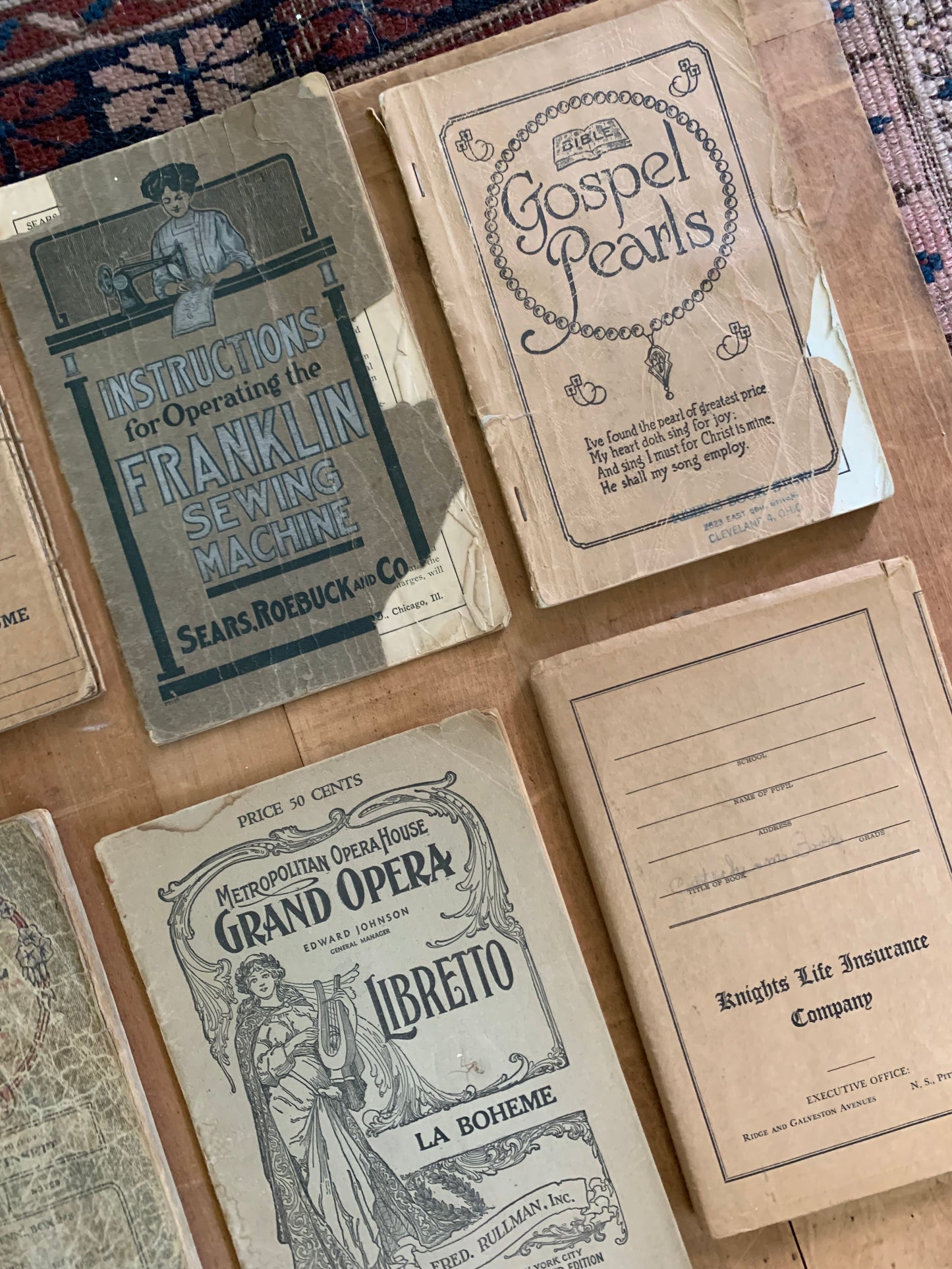 Vintage neutral paperback book lot
