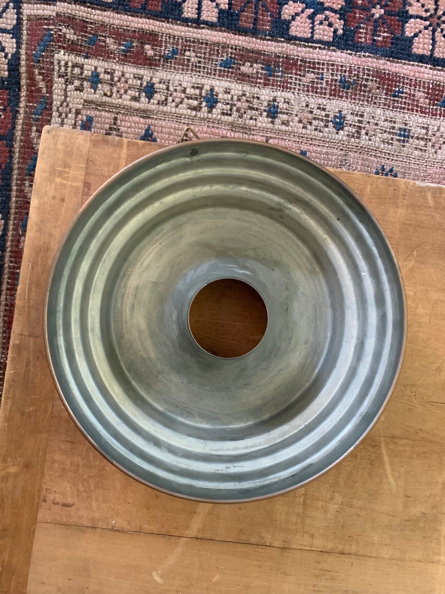 Vintage copper cake pan