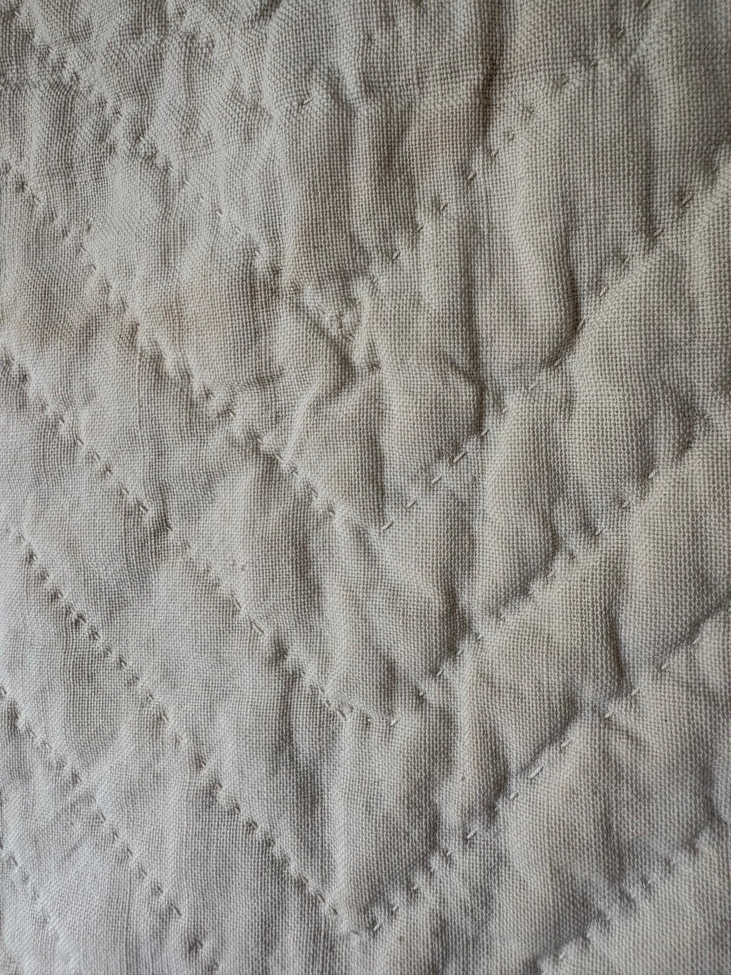 Early Antique star pattern quilt | indigo blue