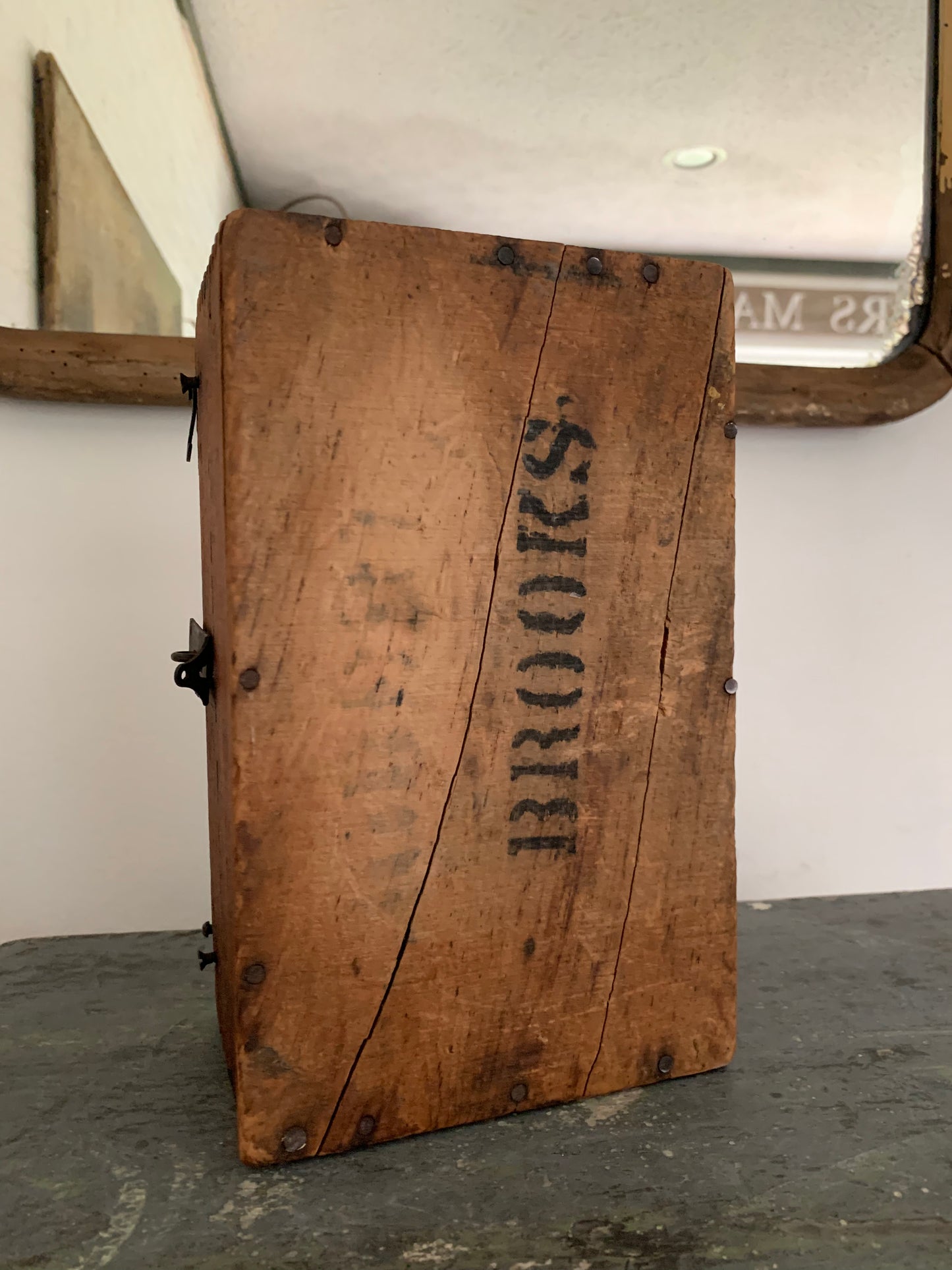 Vintage handmade box
