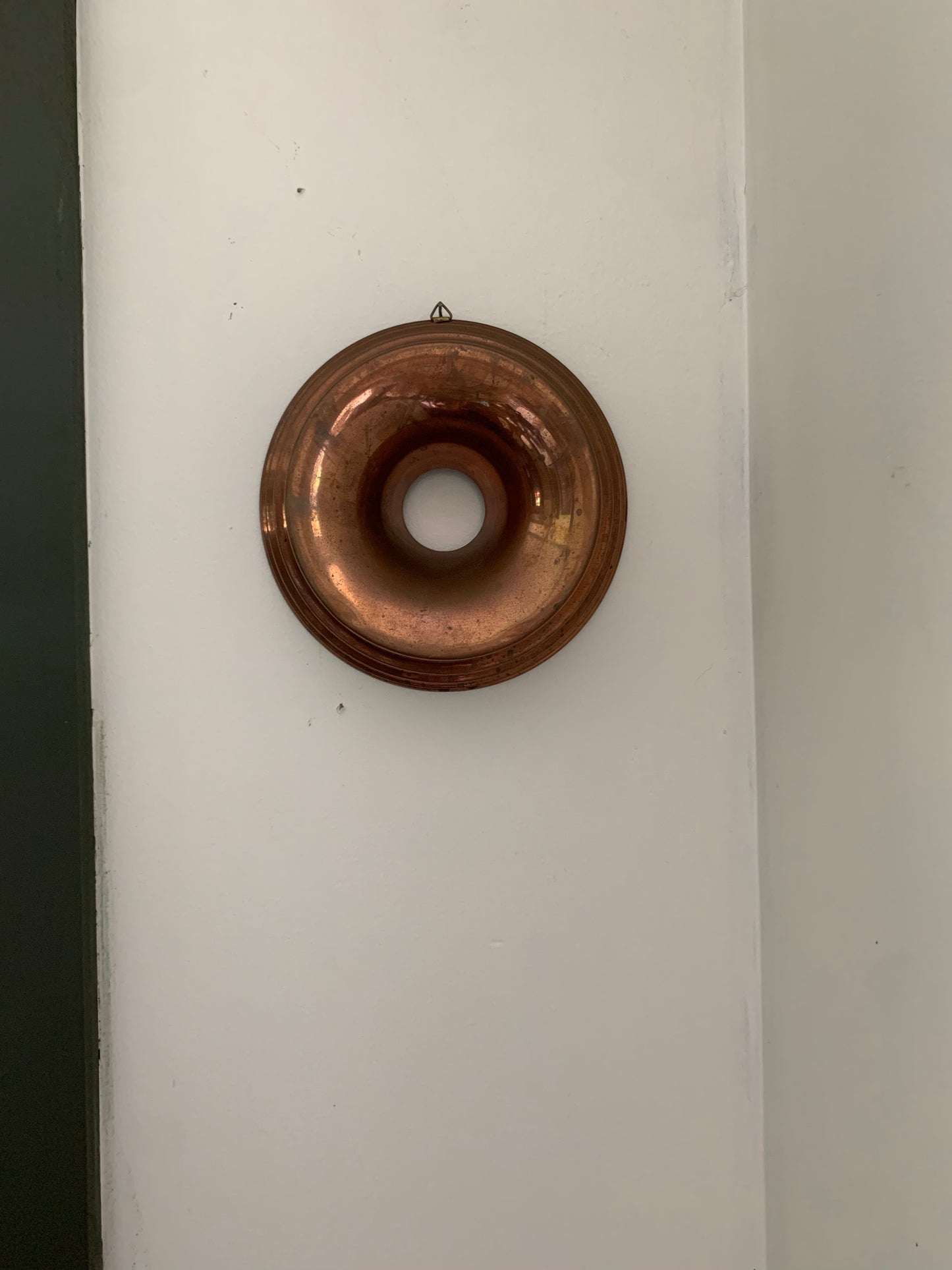 Vintage copper cake pan