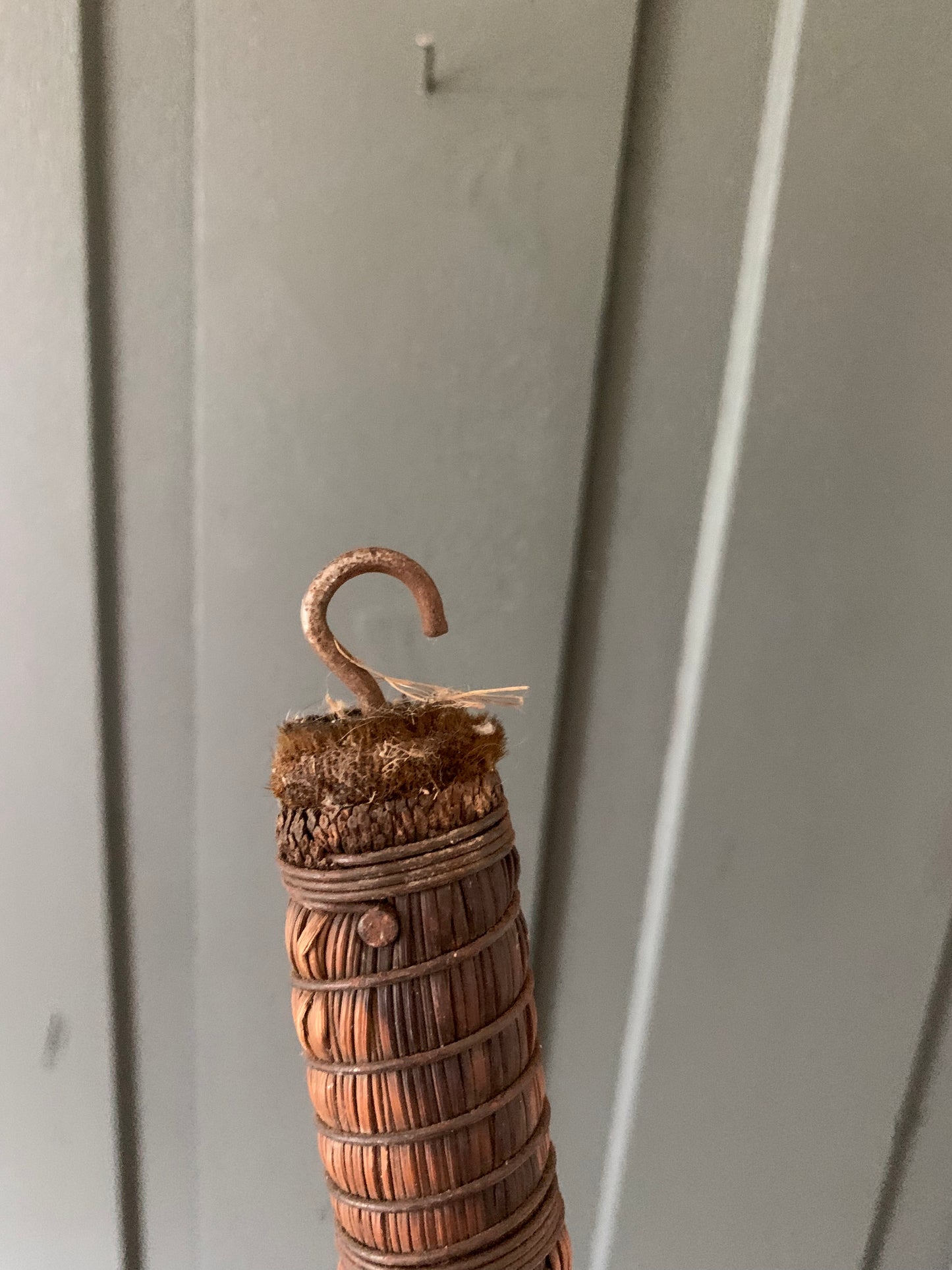 Vintage handmade broom