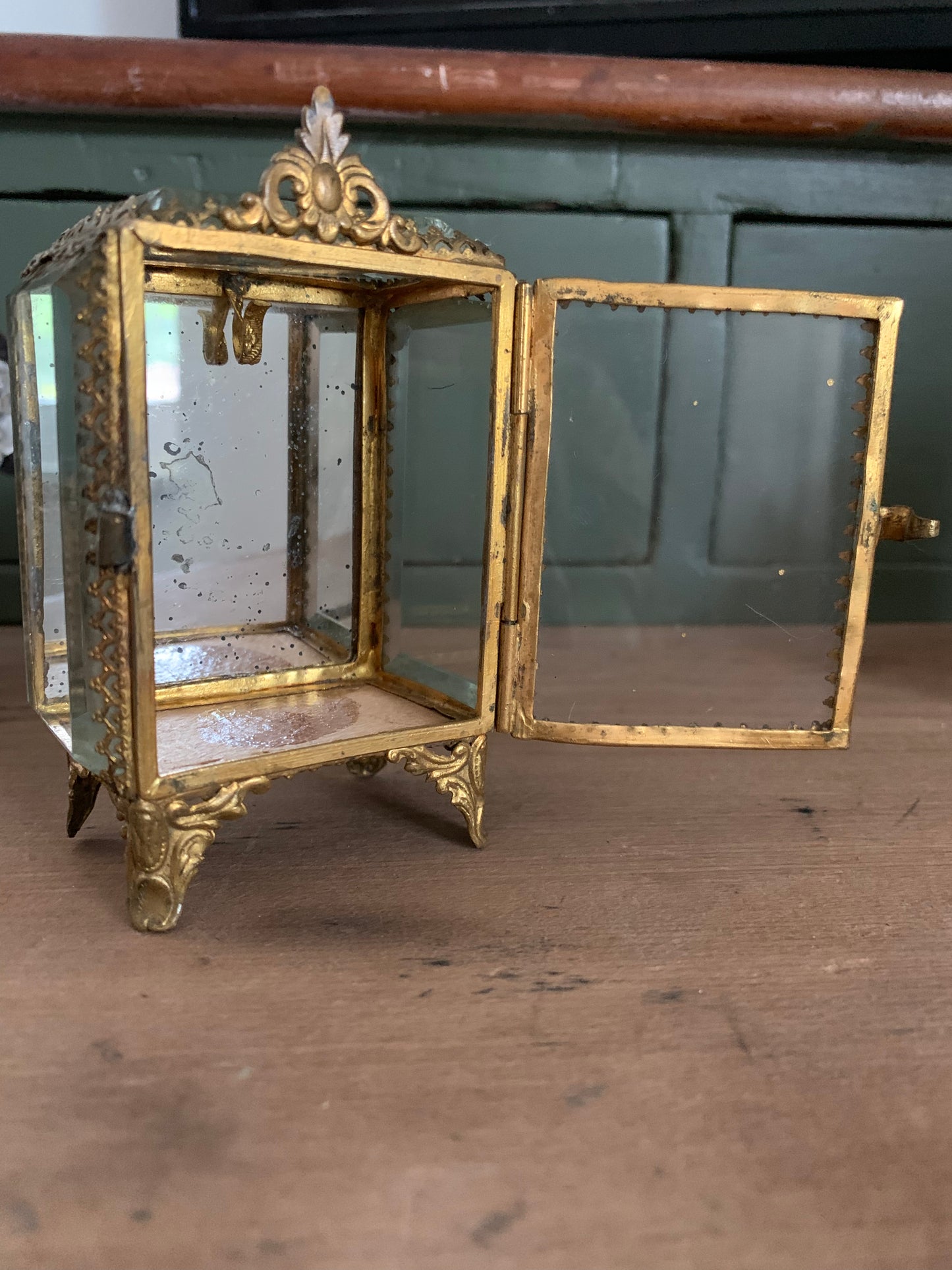 Rare antique French trinket box