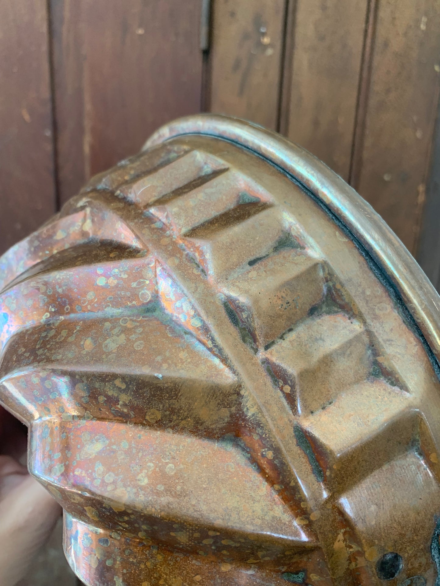 Late 19th Century german Bundt Cake Copper Mold
