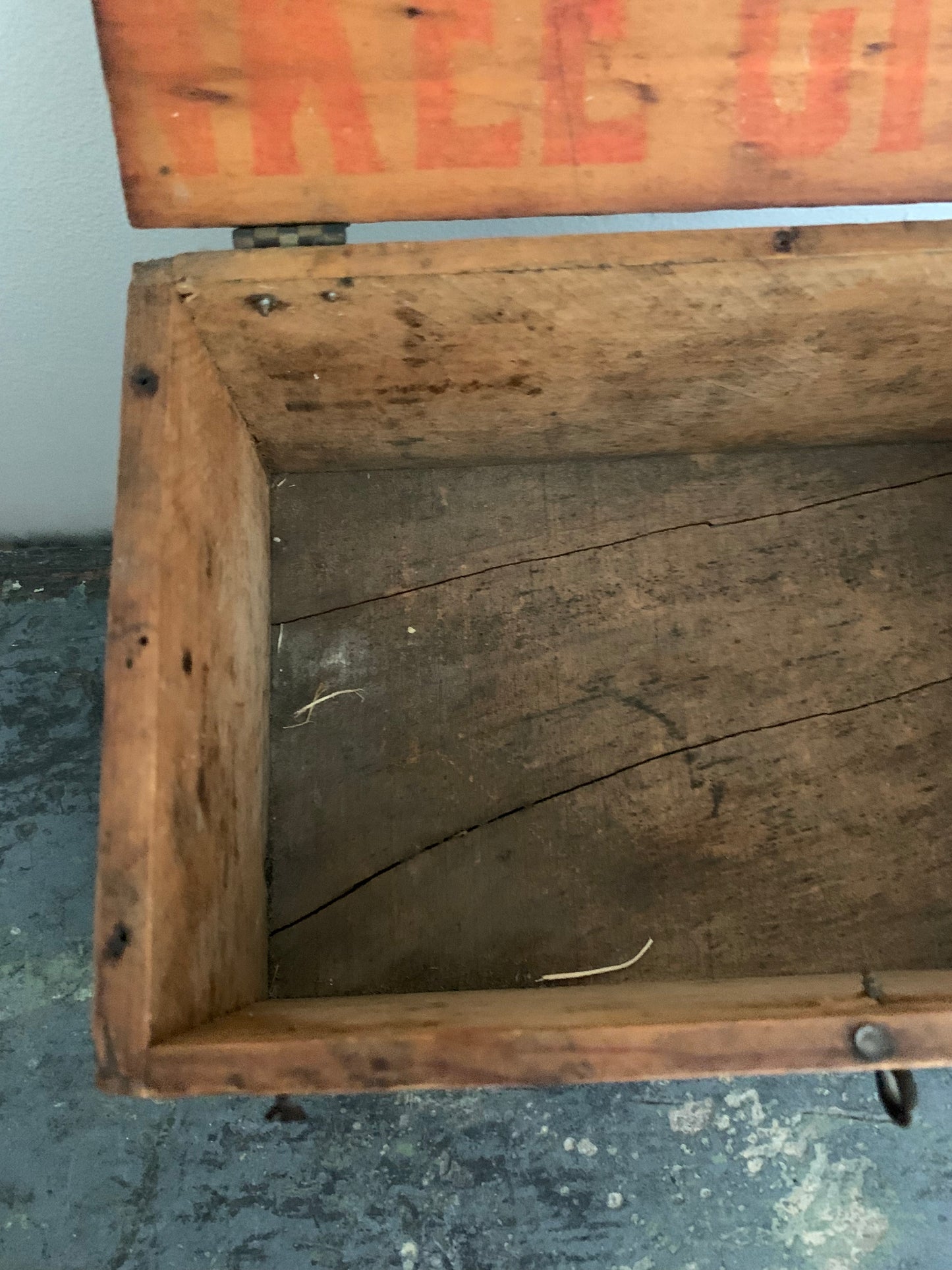 Vintage handmade box