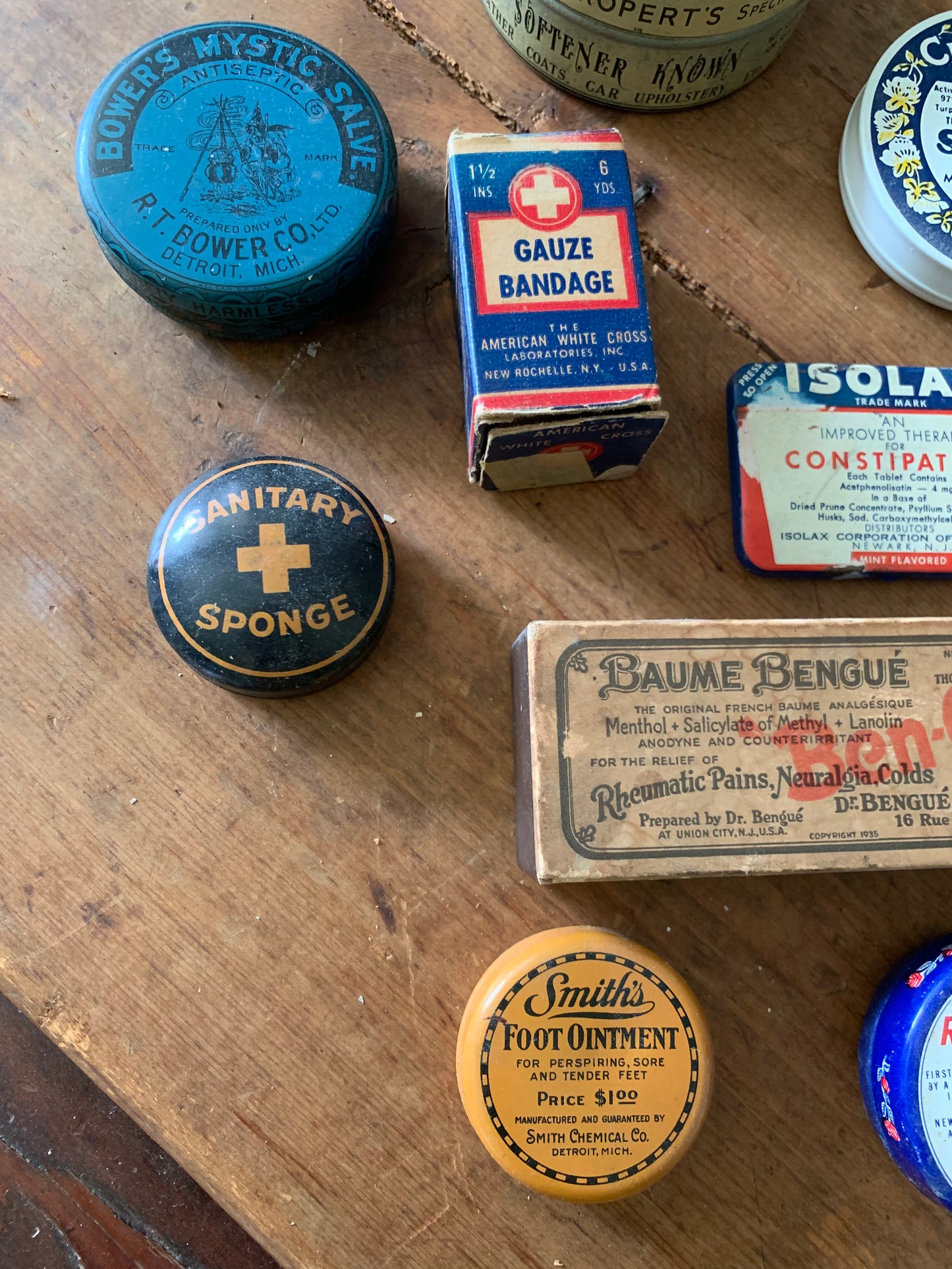 Vintage tin | medicine lot