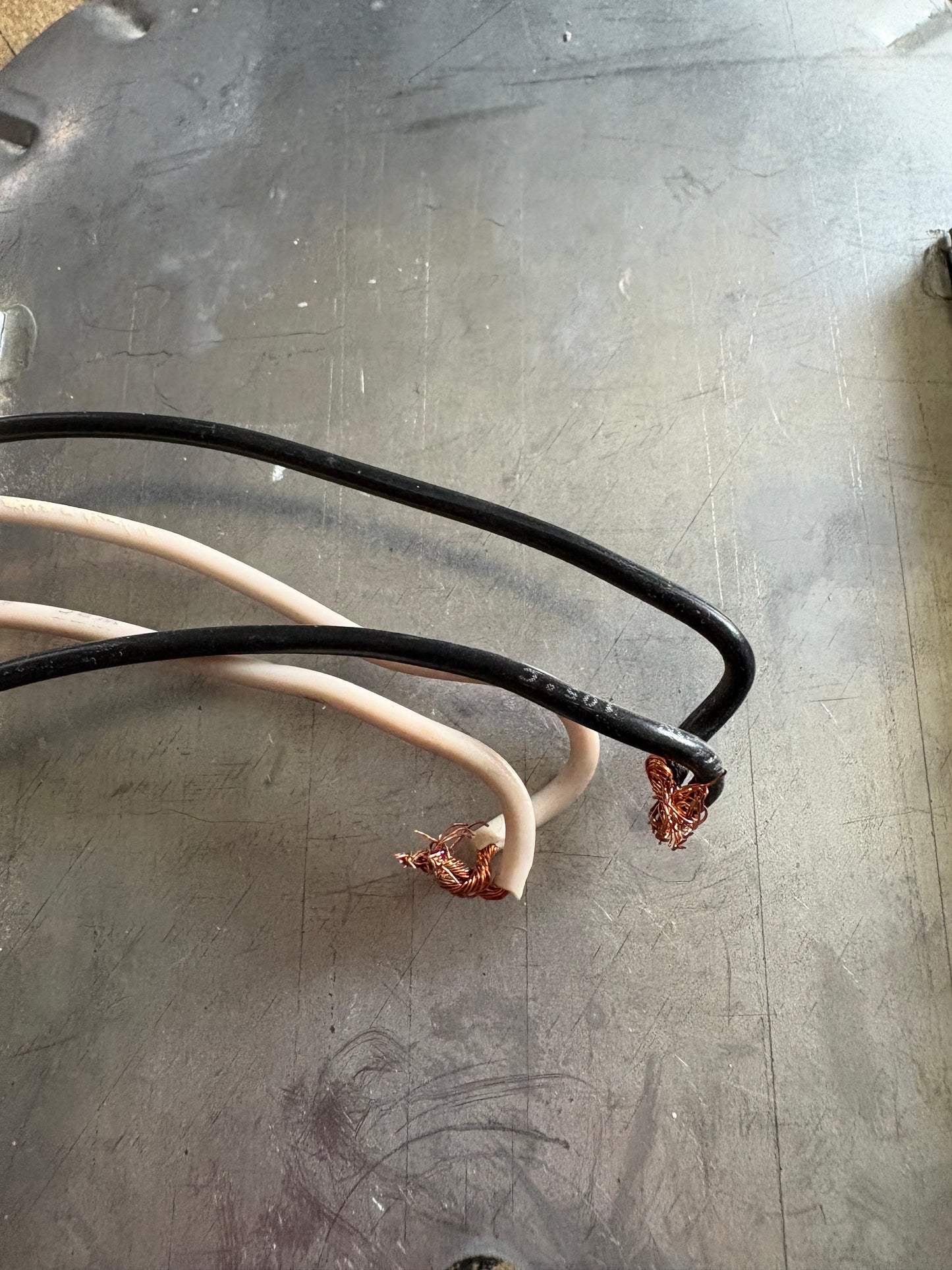 Vintage tin wall sconce | electric