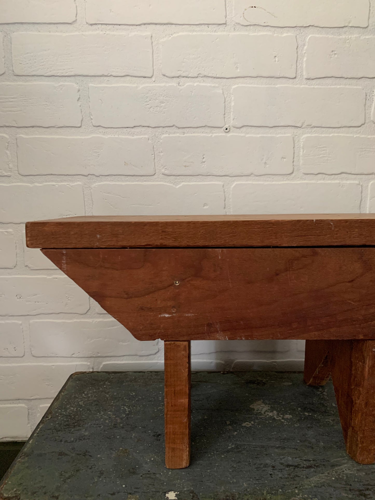 Vintage wooden stool