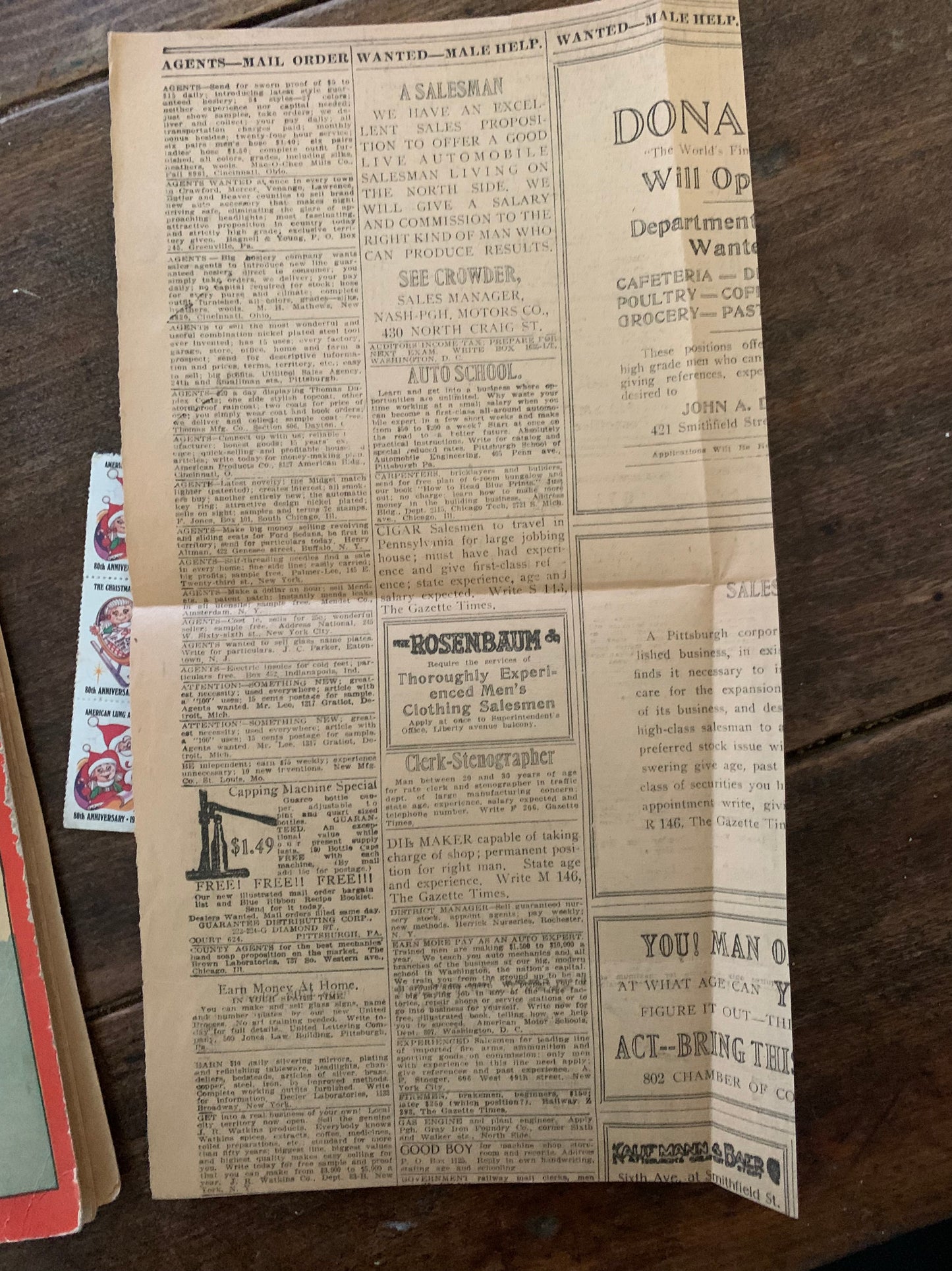 1929 Christmas catalog