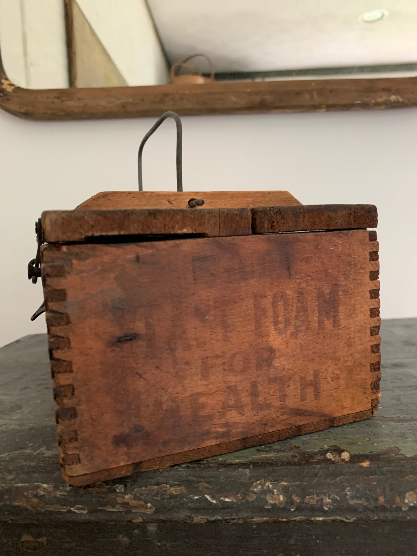 Vintage handmade box