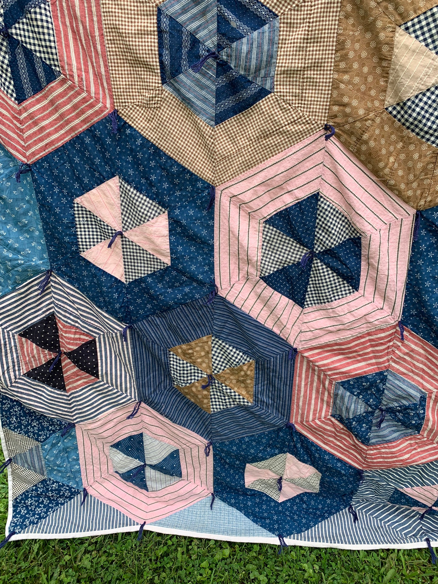 Antique primitive quilt