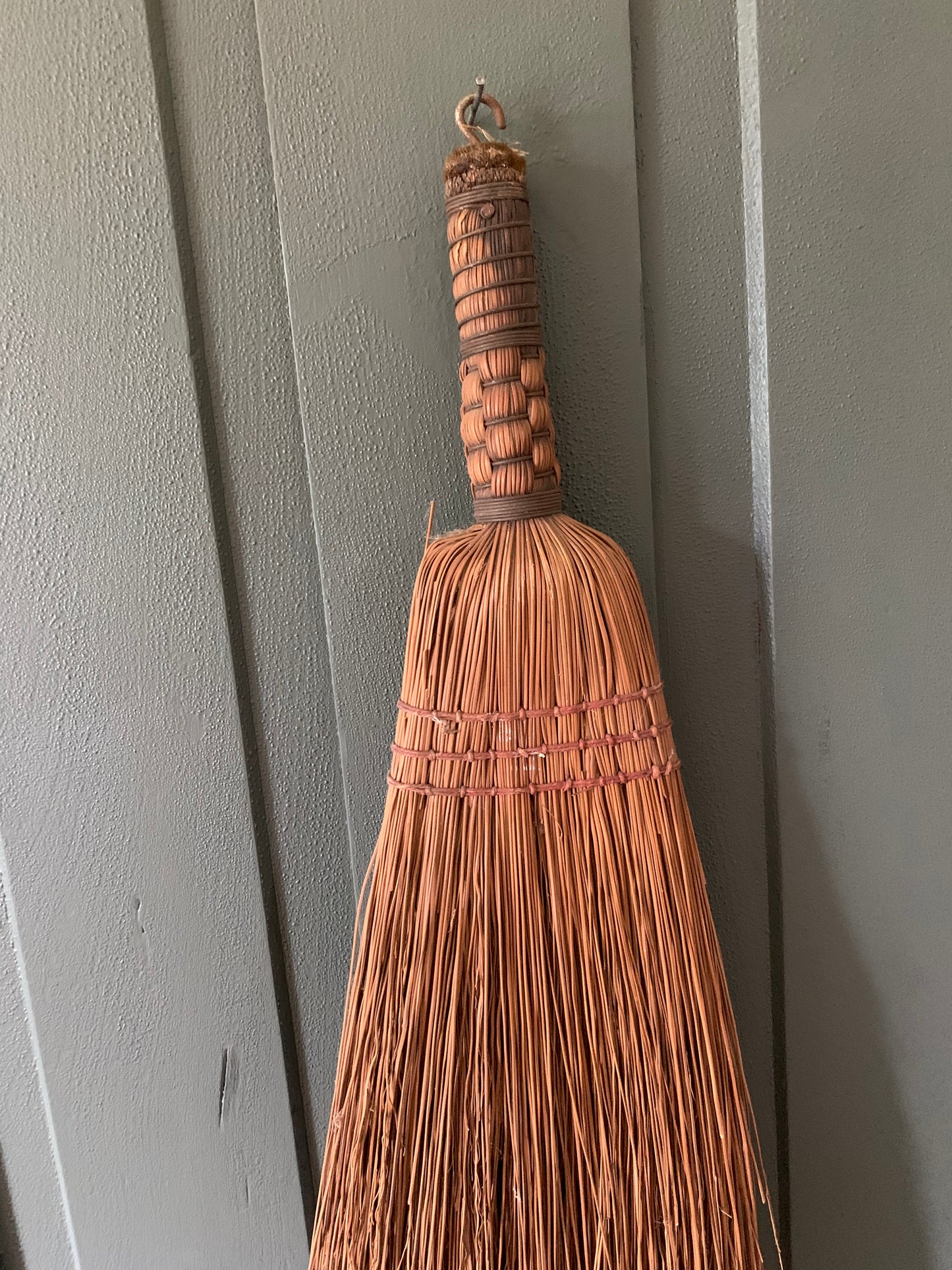 Vintage handmade broom