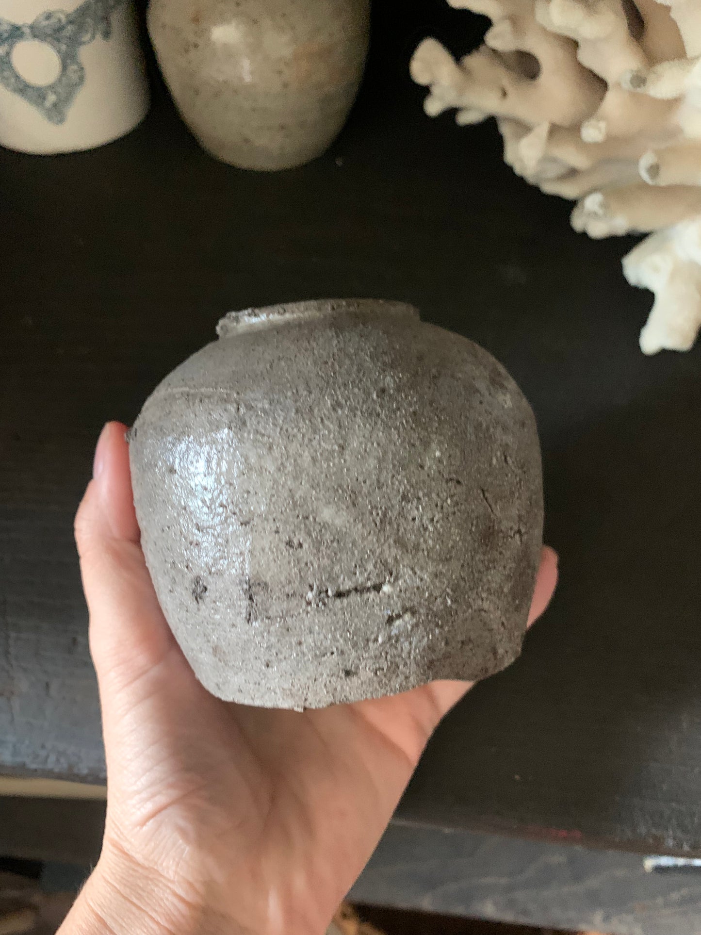 Vintage clay pot