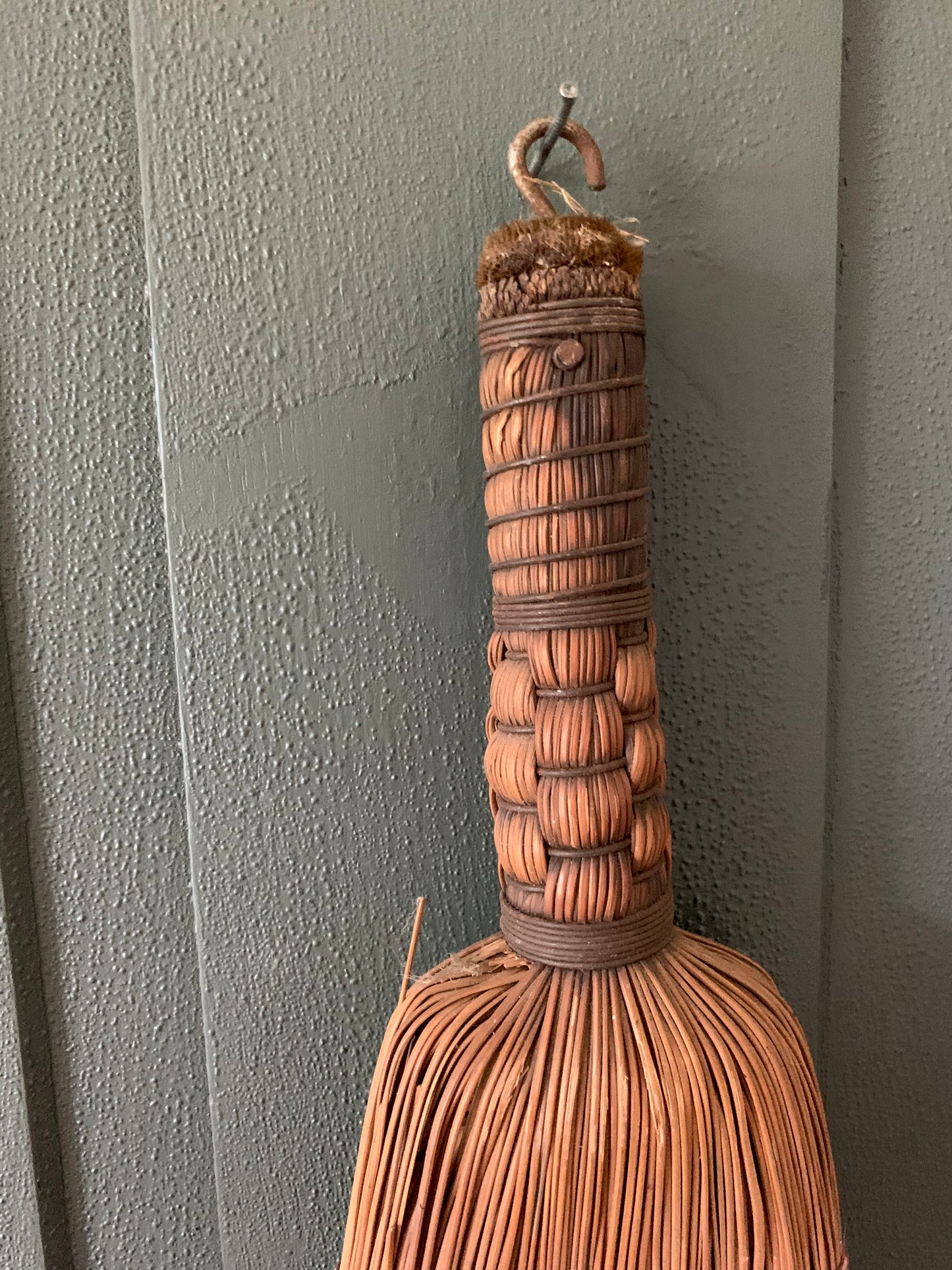 Vintage handmade broom