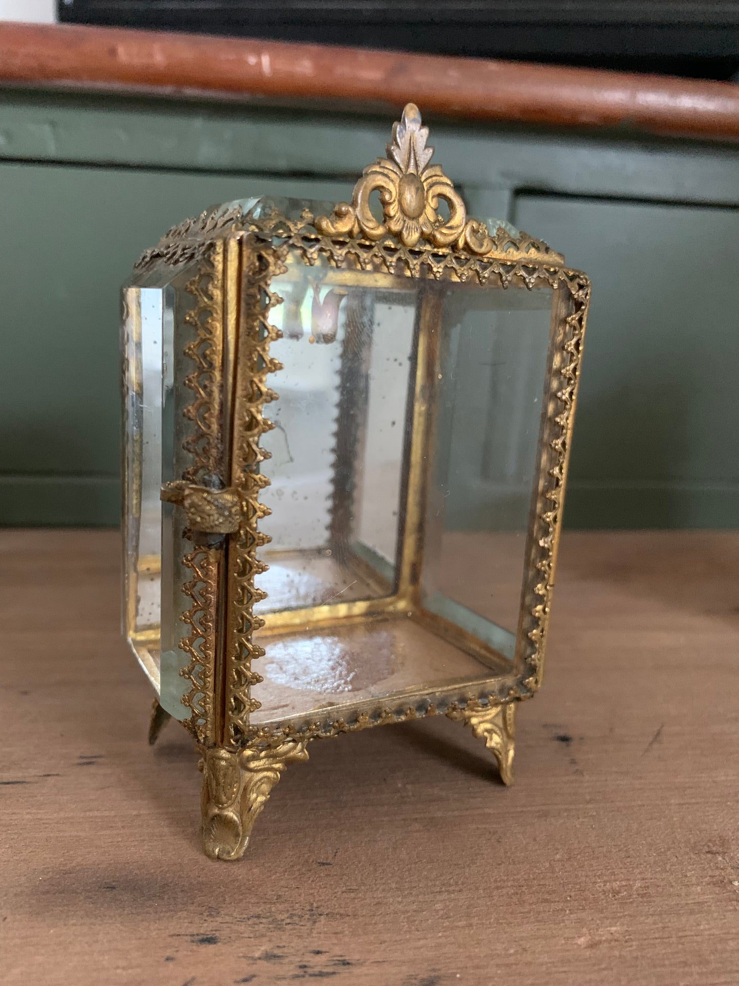 Rare antique French trinket box