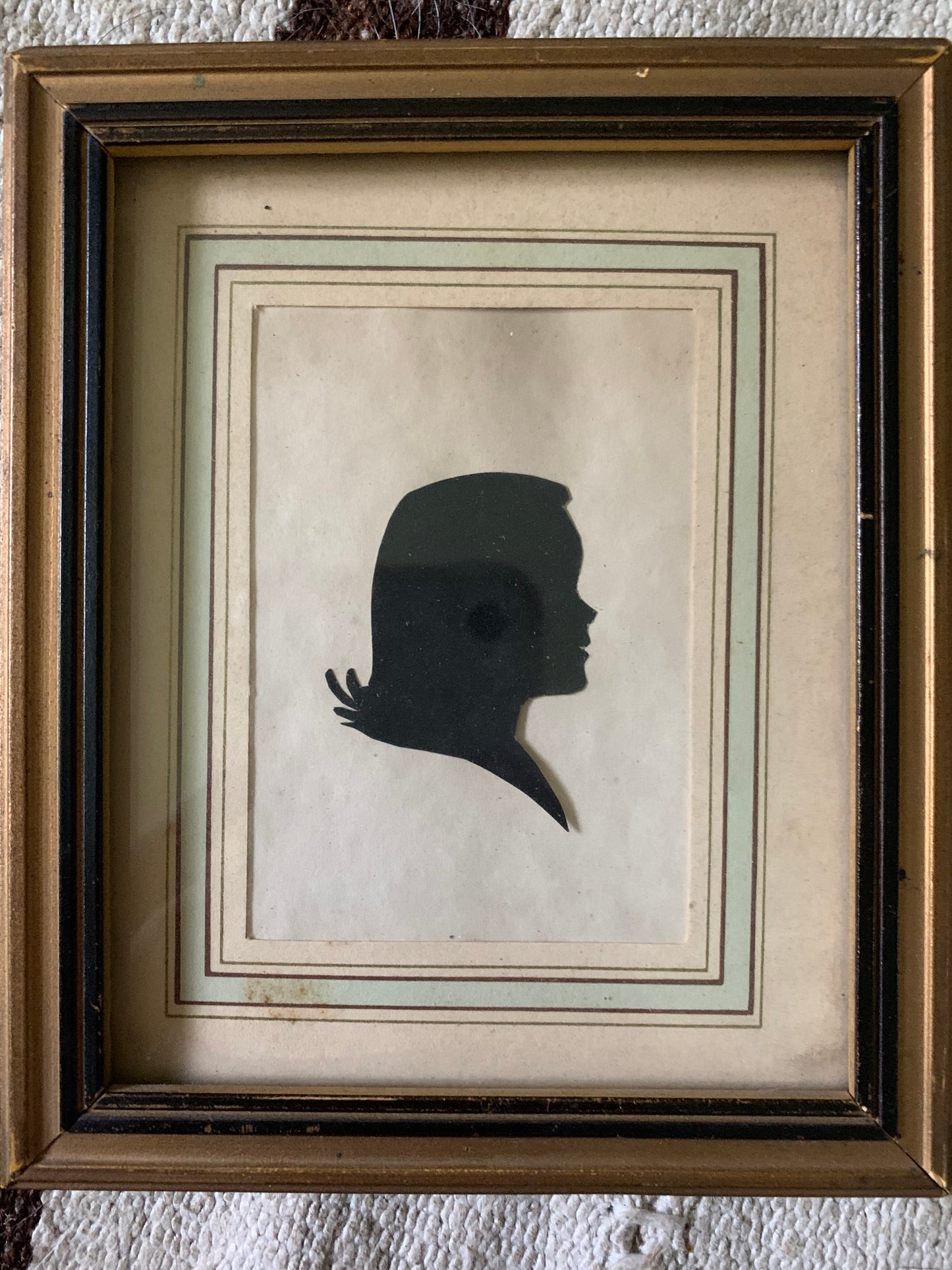 Vintage silhouette