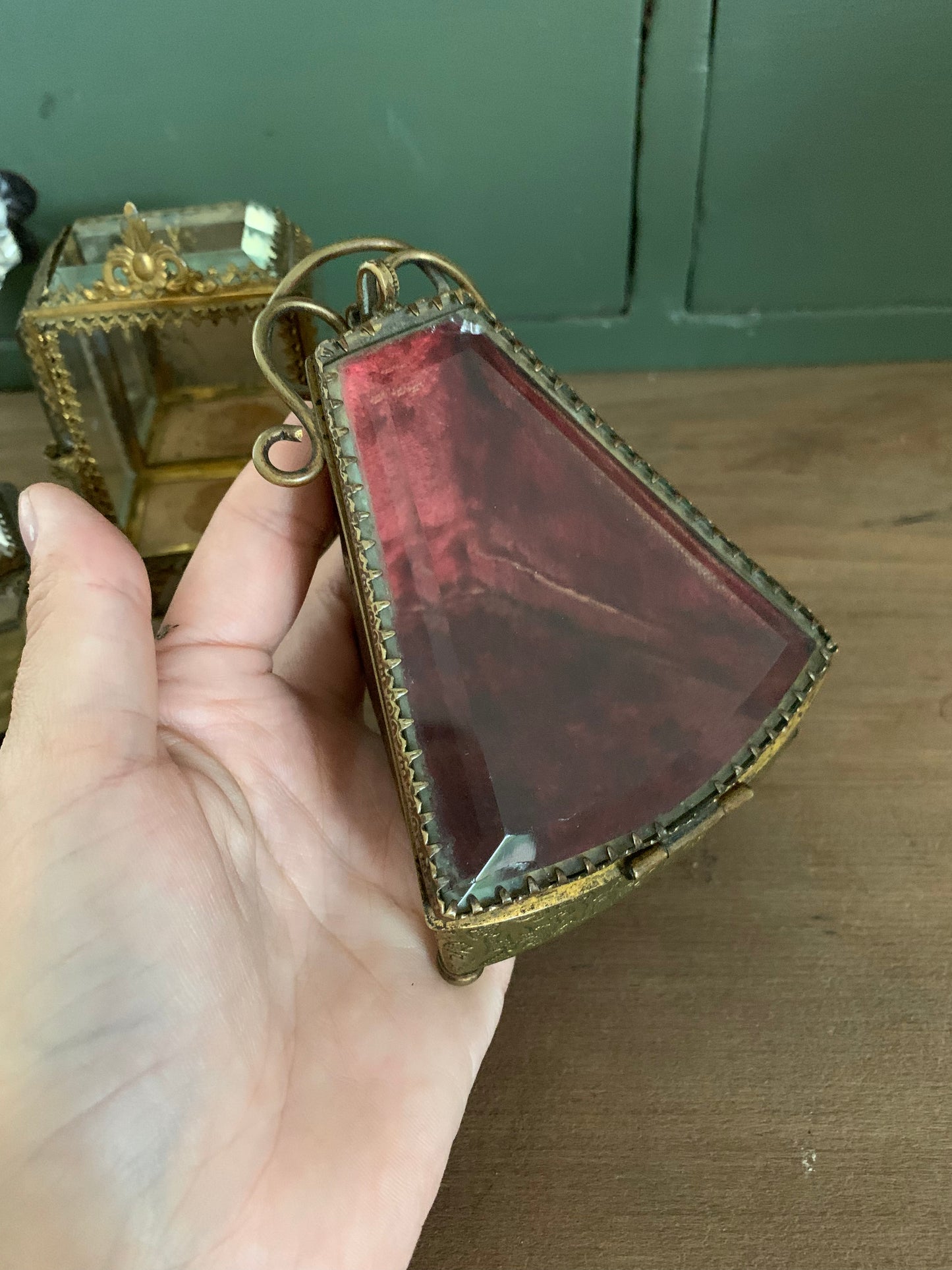 Antique French trinket box