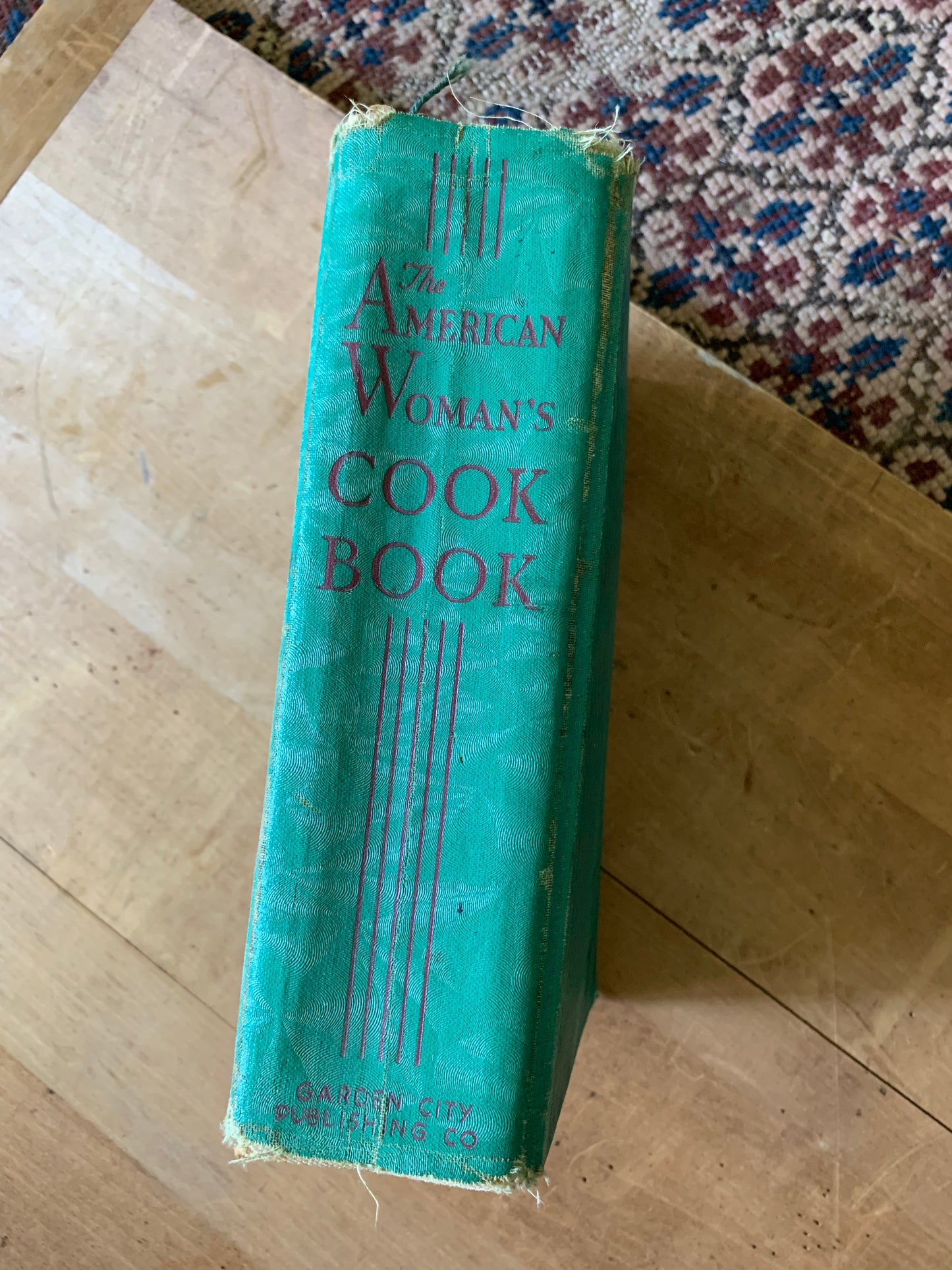 Vintage tabbed cook book