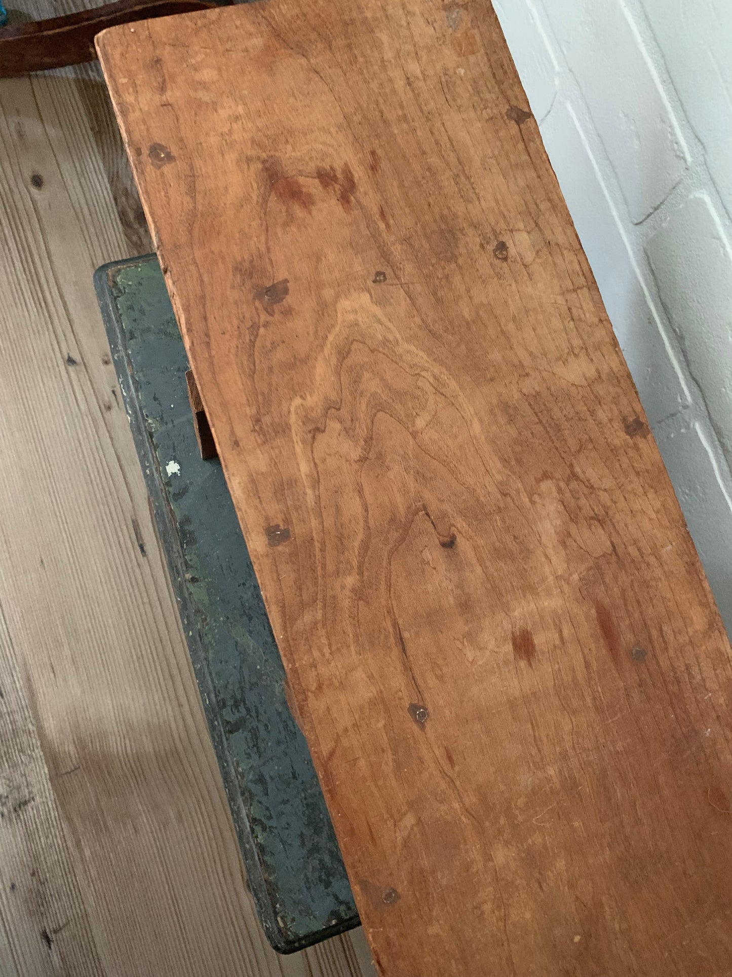 Vintage wooden stool