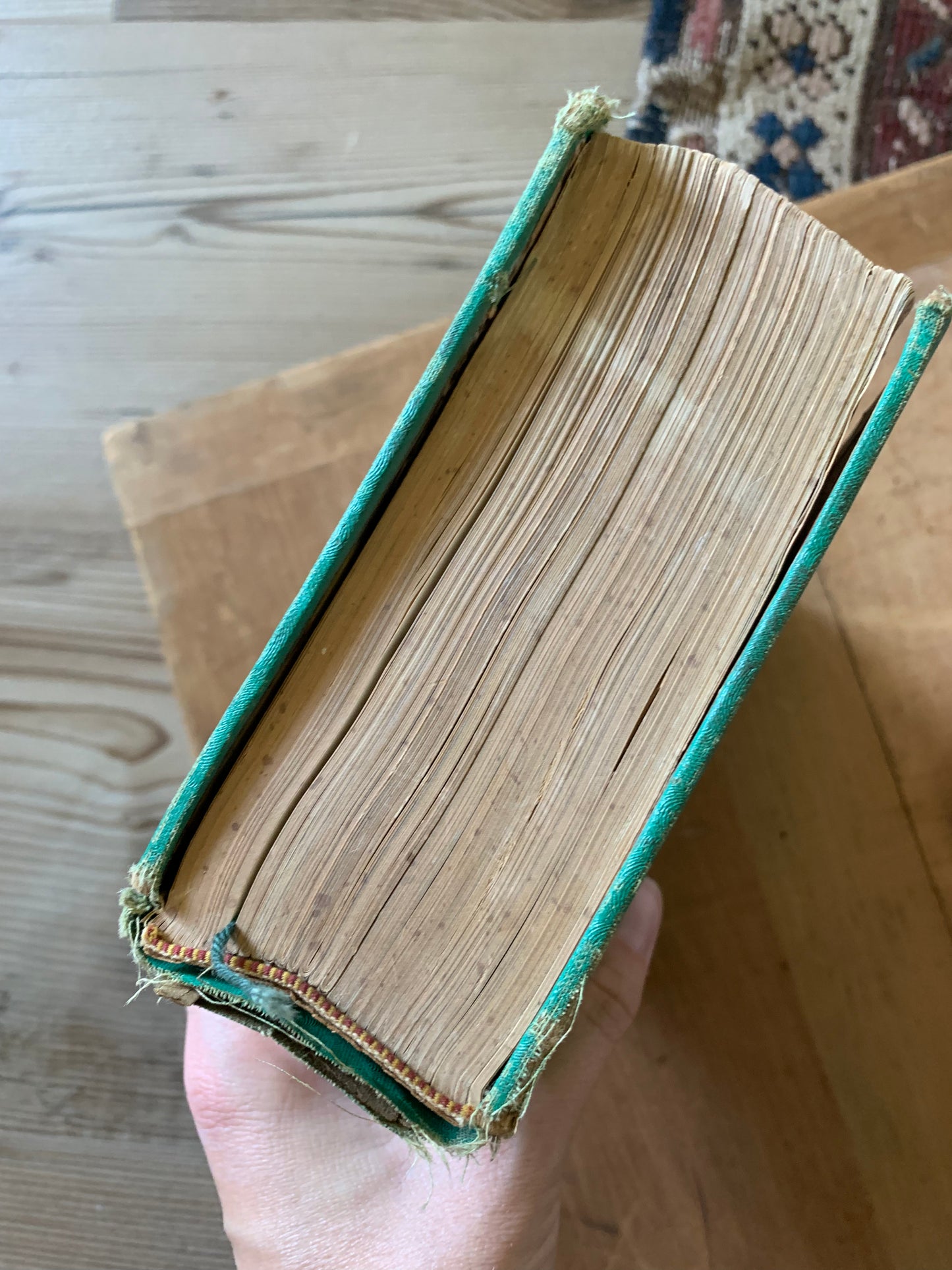 Vintage tabbed cook book