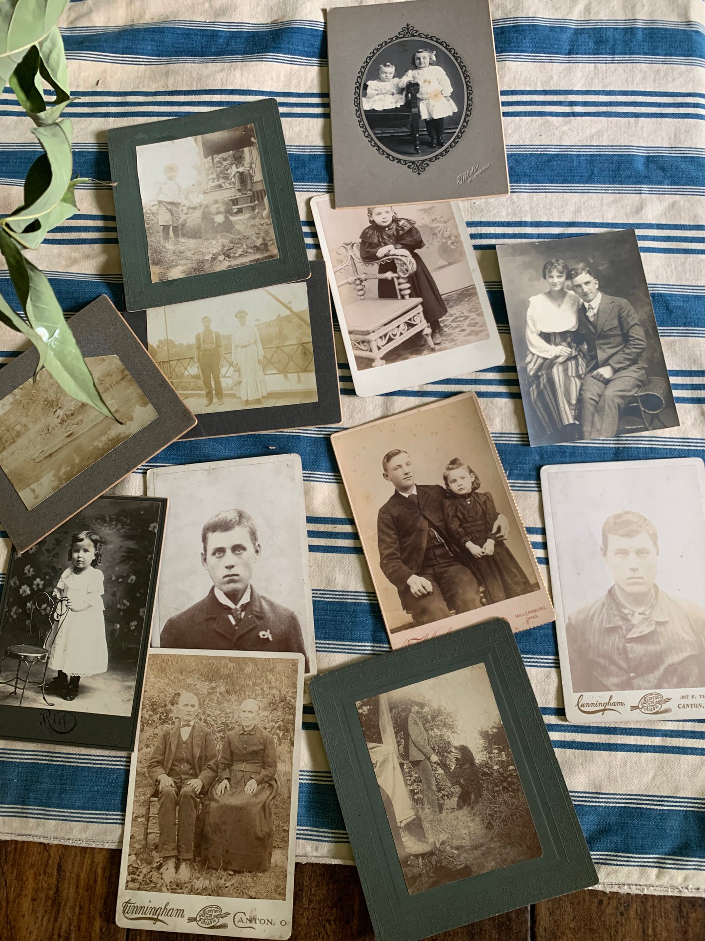 Antique photo lot