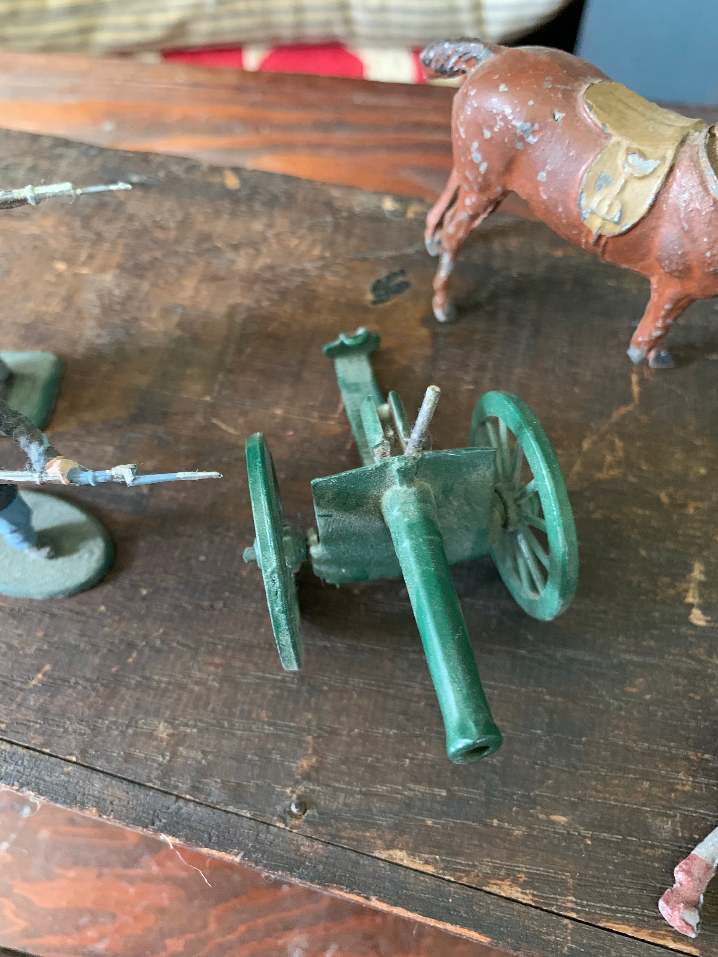 Vintage metal toys