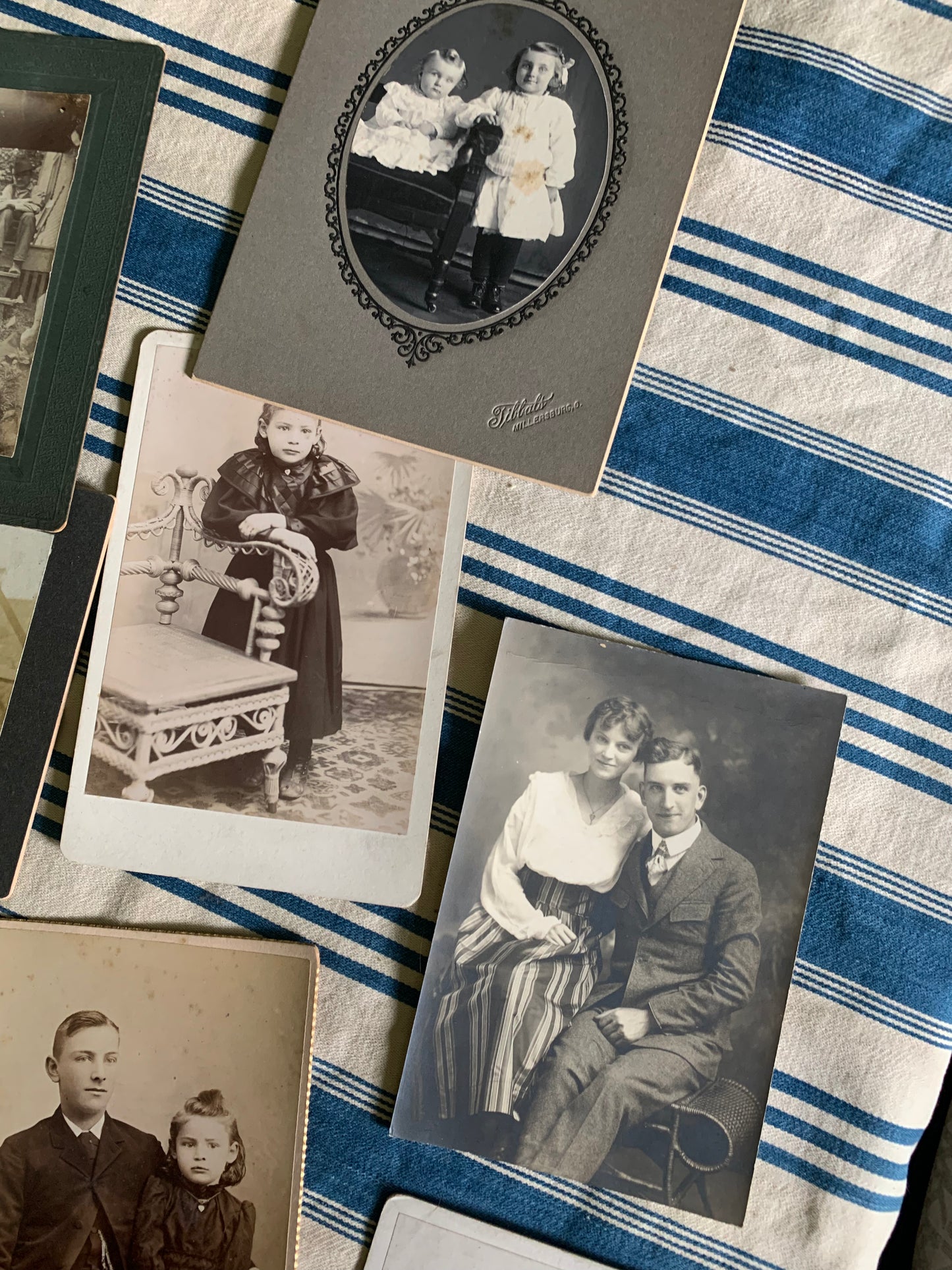 Antique photo lot