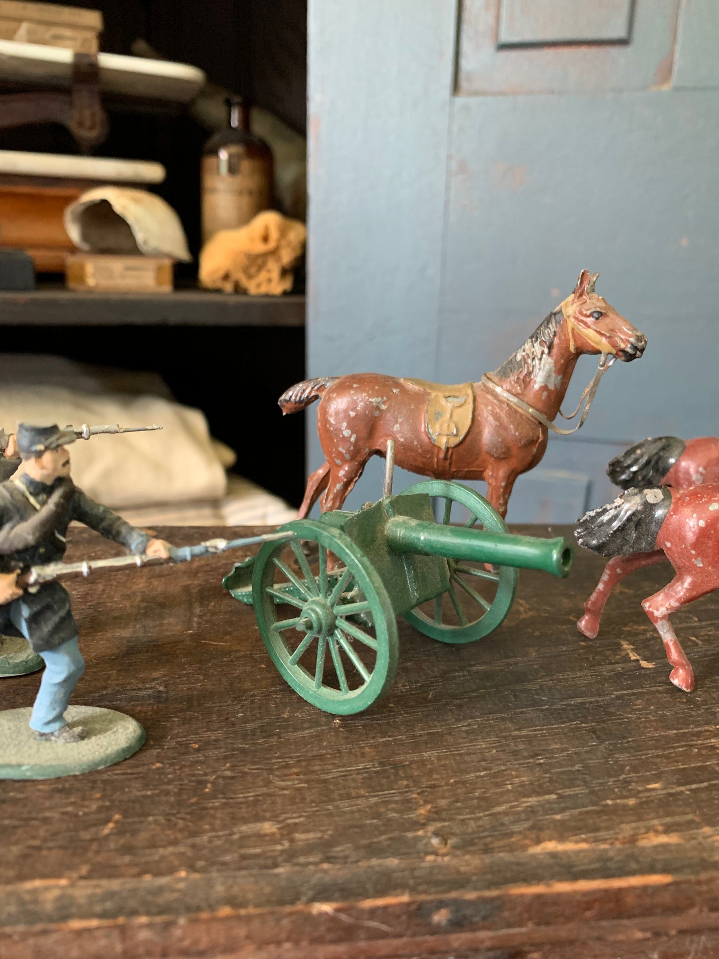 Vintage metal toys