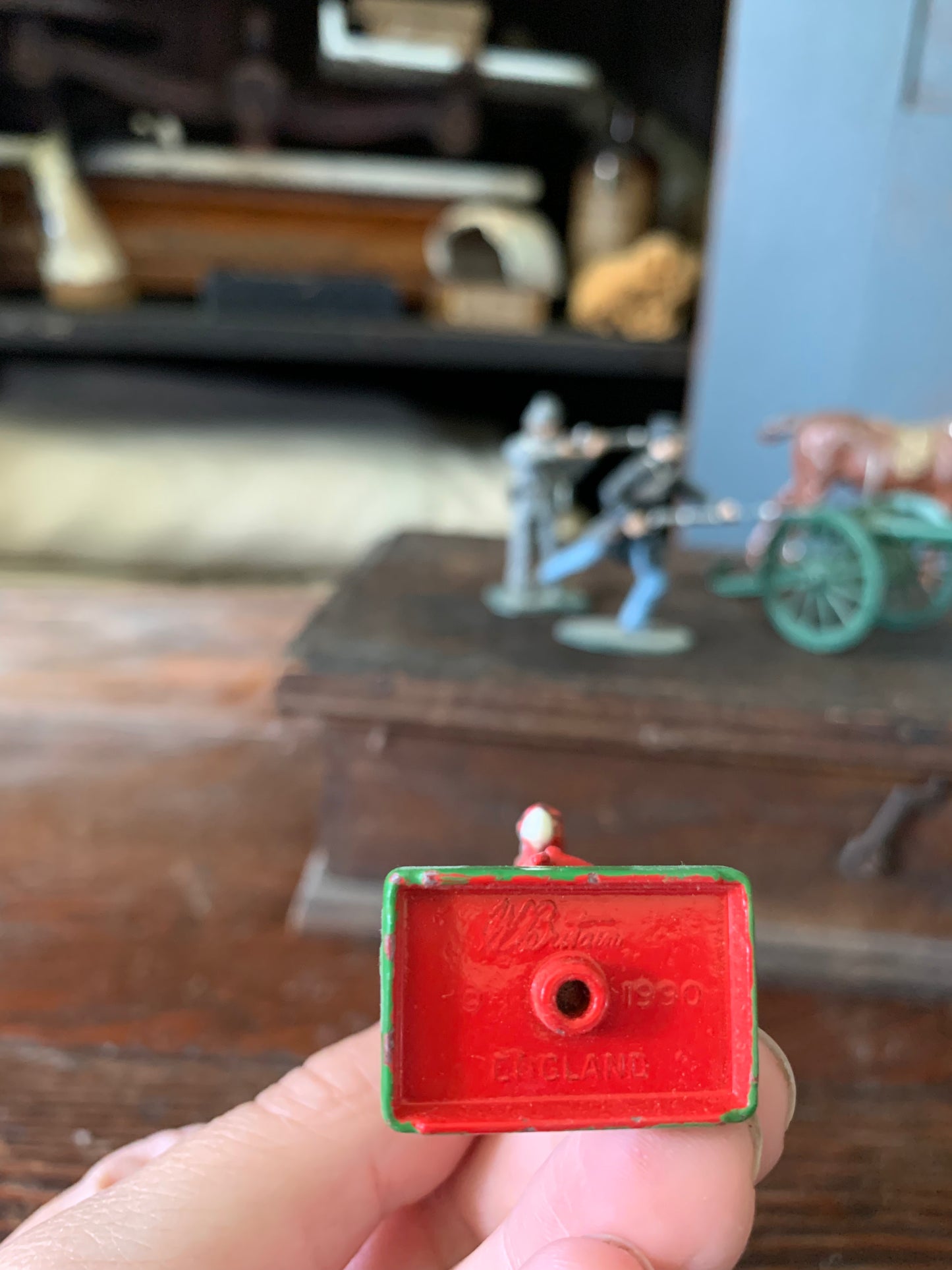 Vintage metal toys