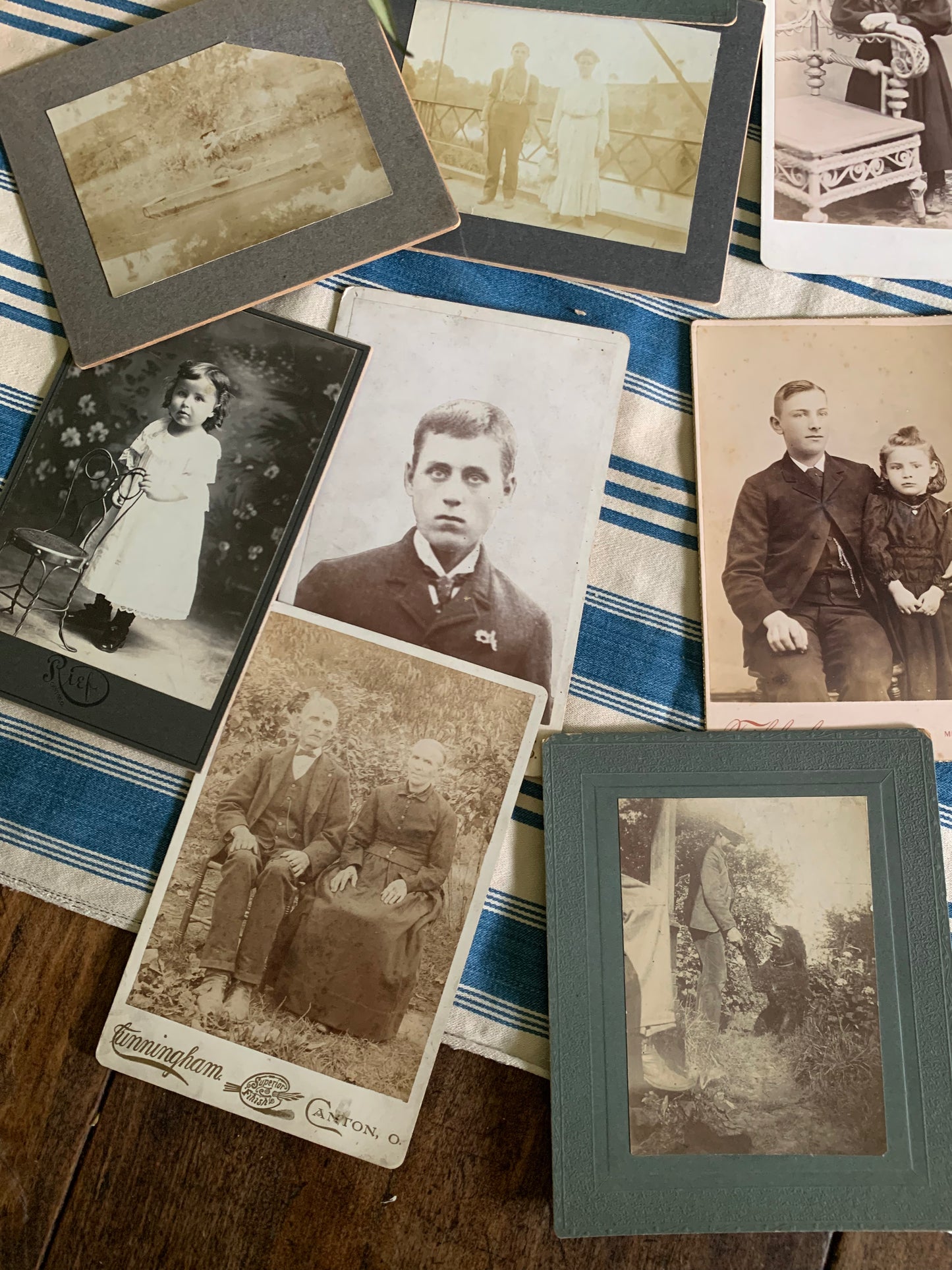 Antique photo lot