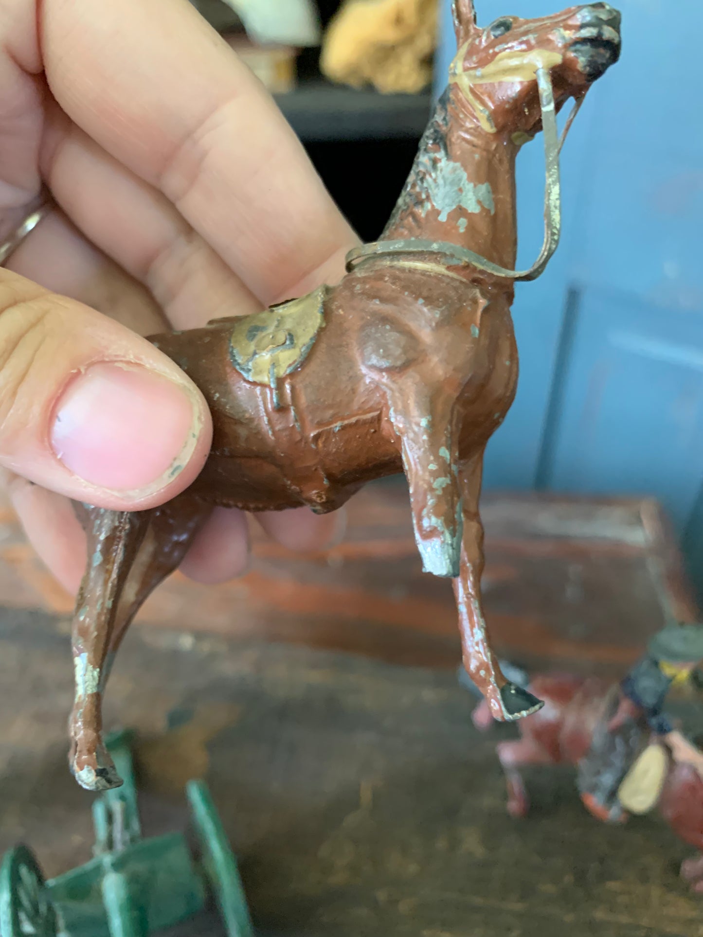 Vintage metal toys