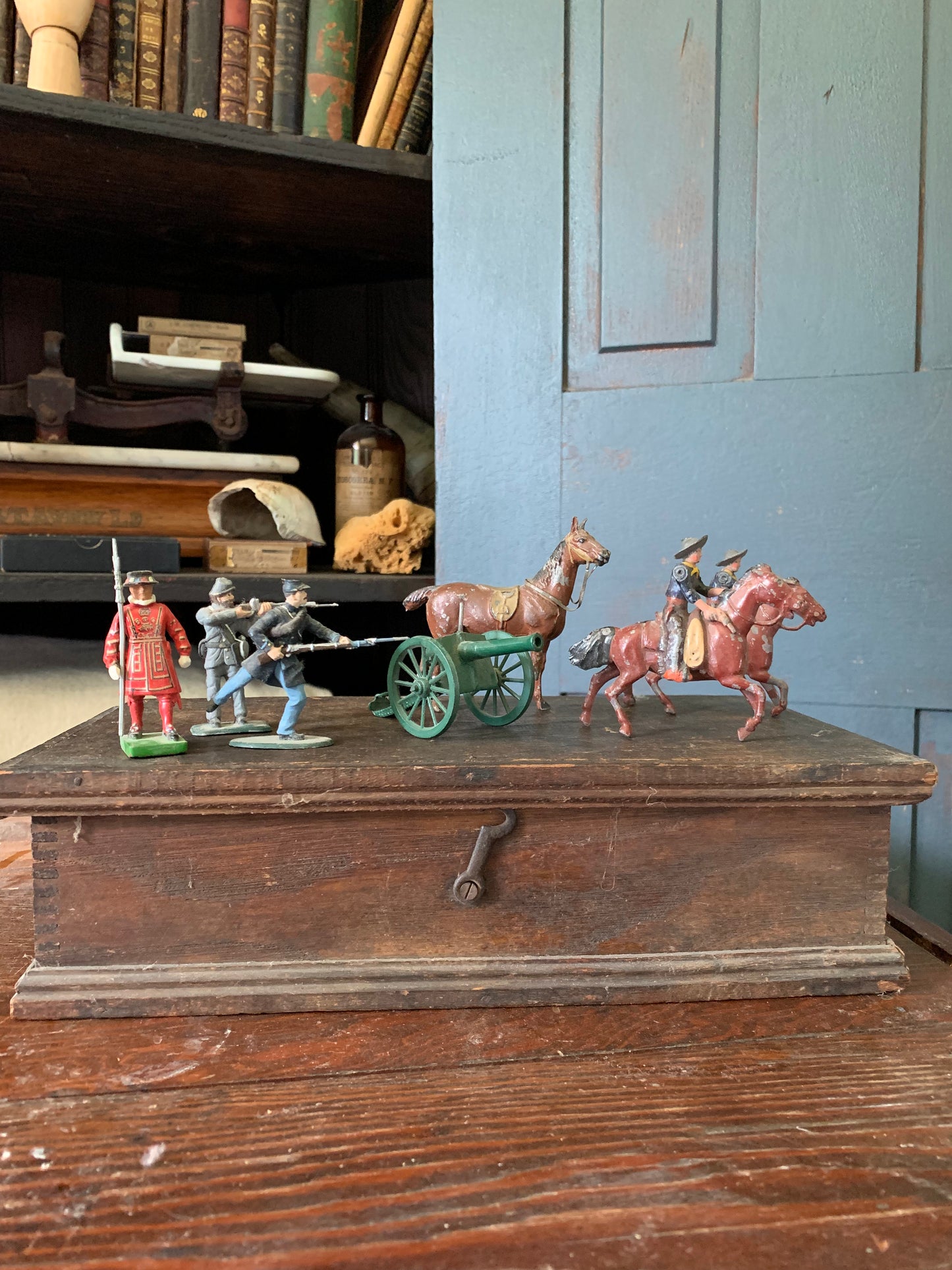 Vintage metal toys