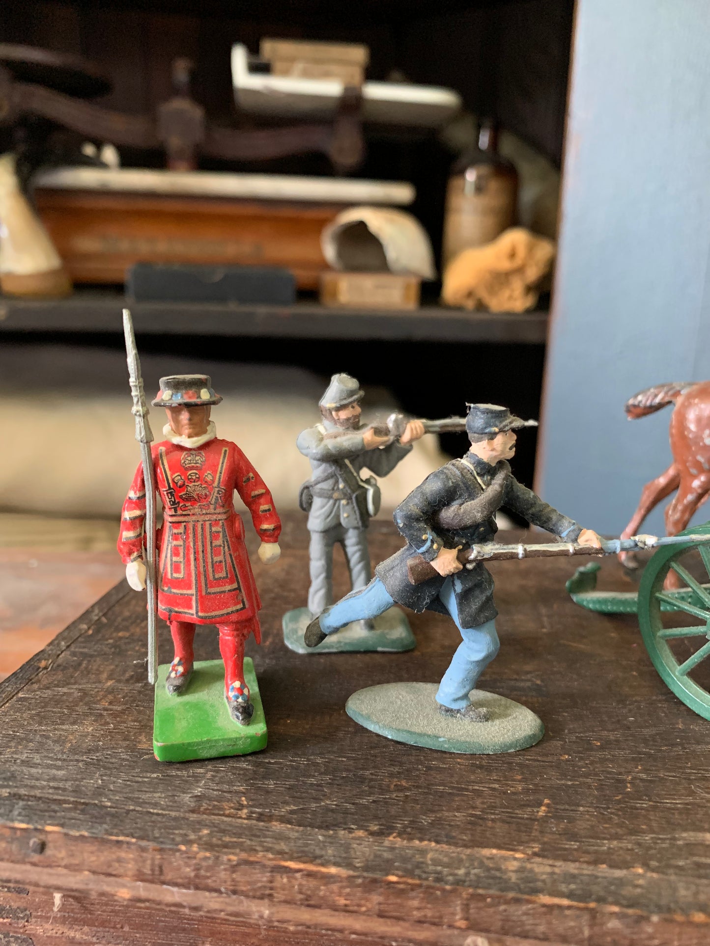Vintage metal toys