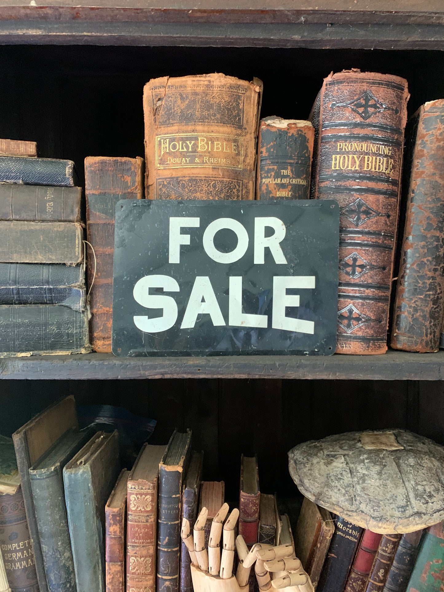 Vintage metal sign
