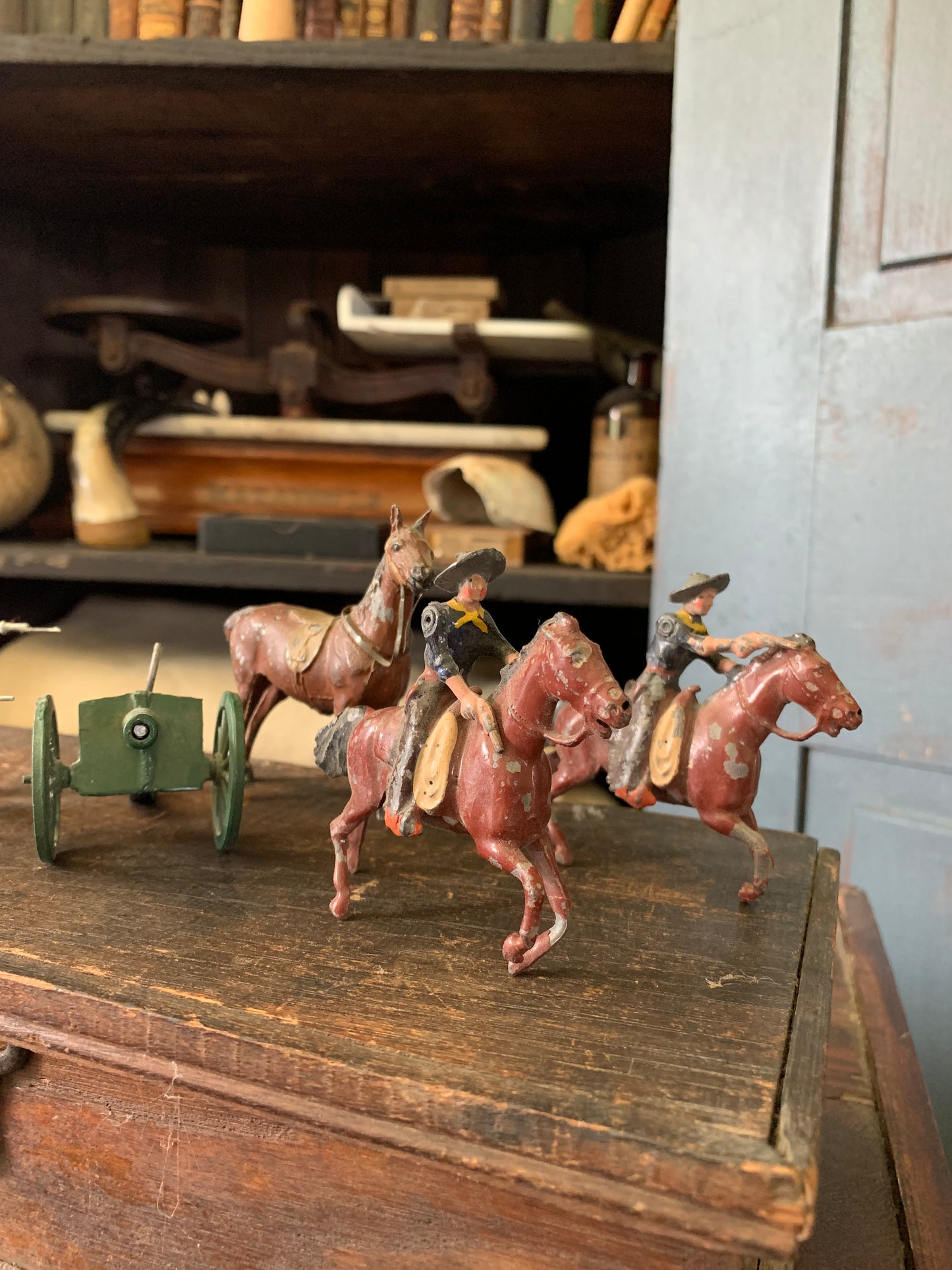 Vintage metal toys